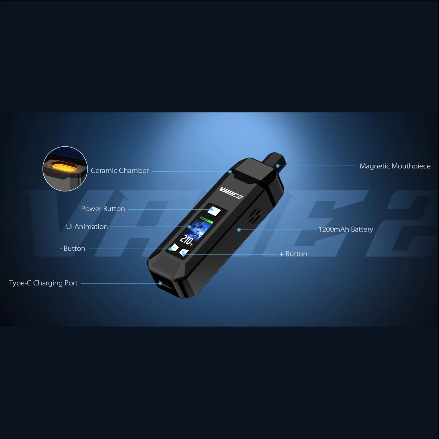 YOCAN | VANE 2 VAPORIZER / DRY HERB