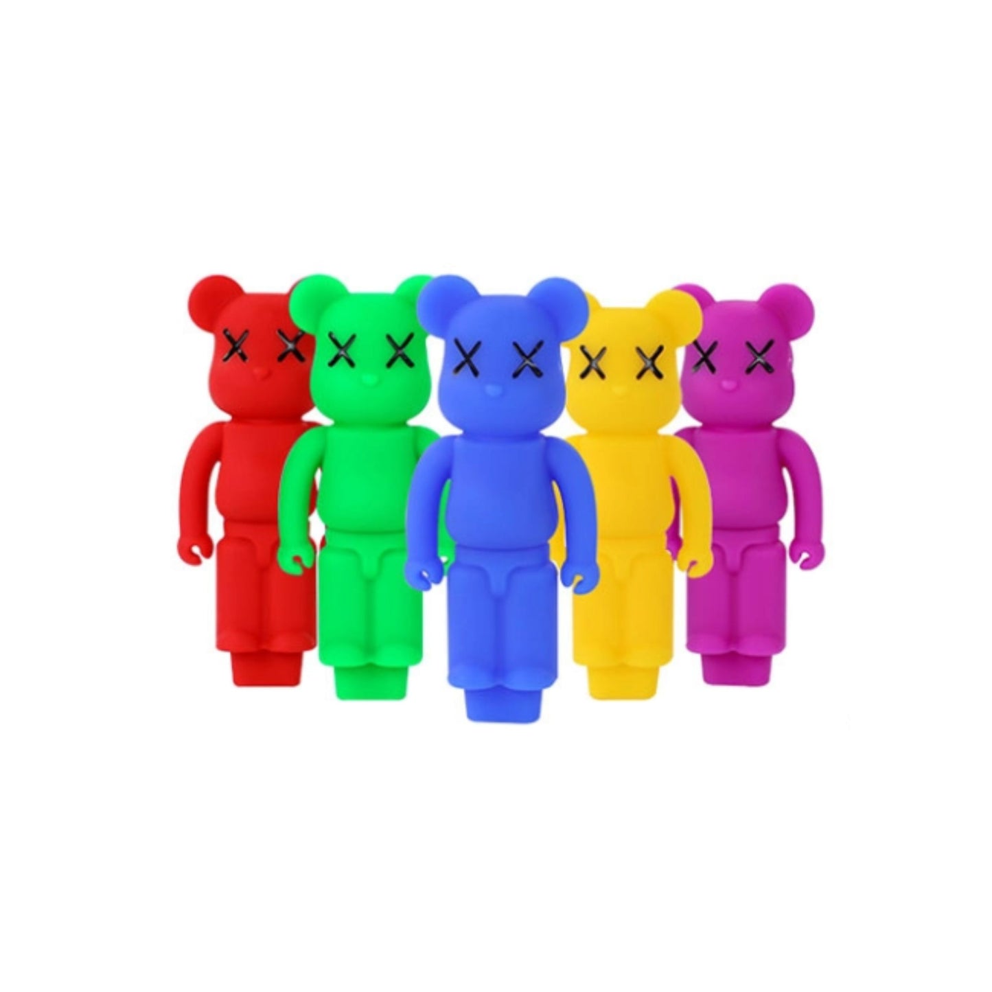 PIPE | TEDDY BEAR SILICONE PIPE 4 INCH