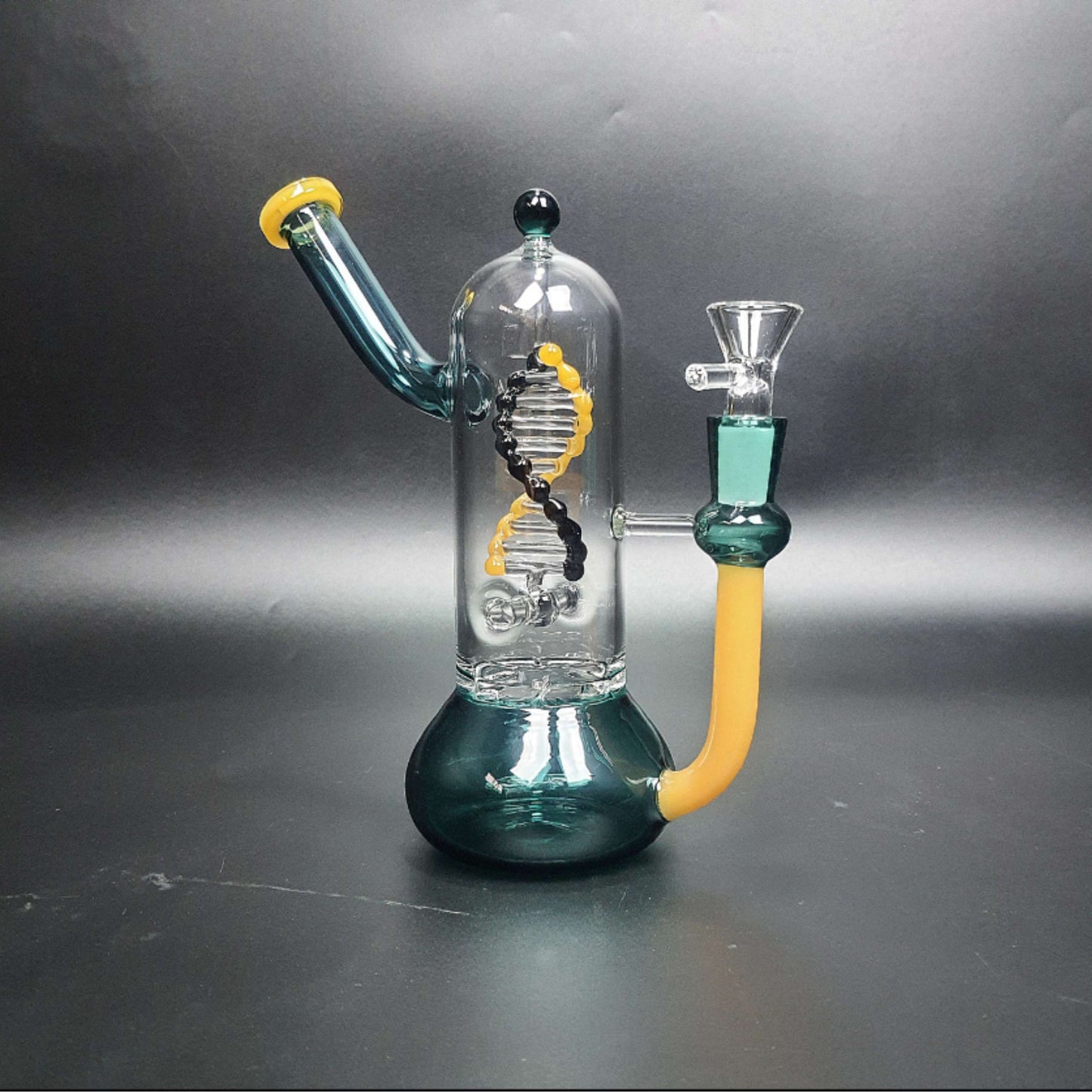 Glass Bong | ROTATING DNA GLASS PIPE 10 INCH