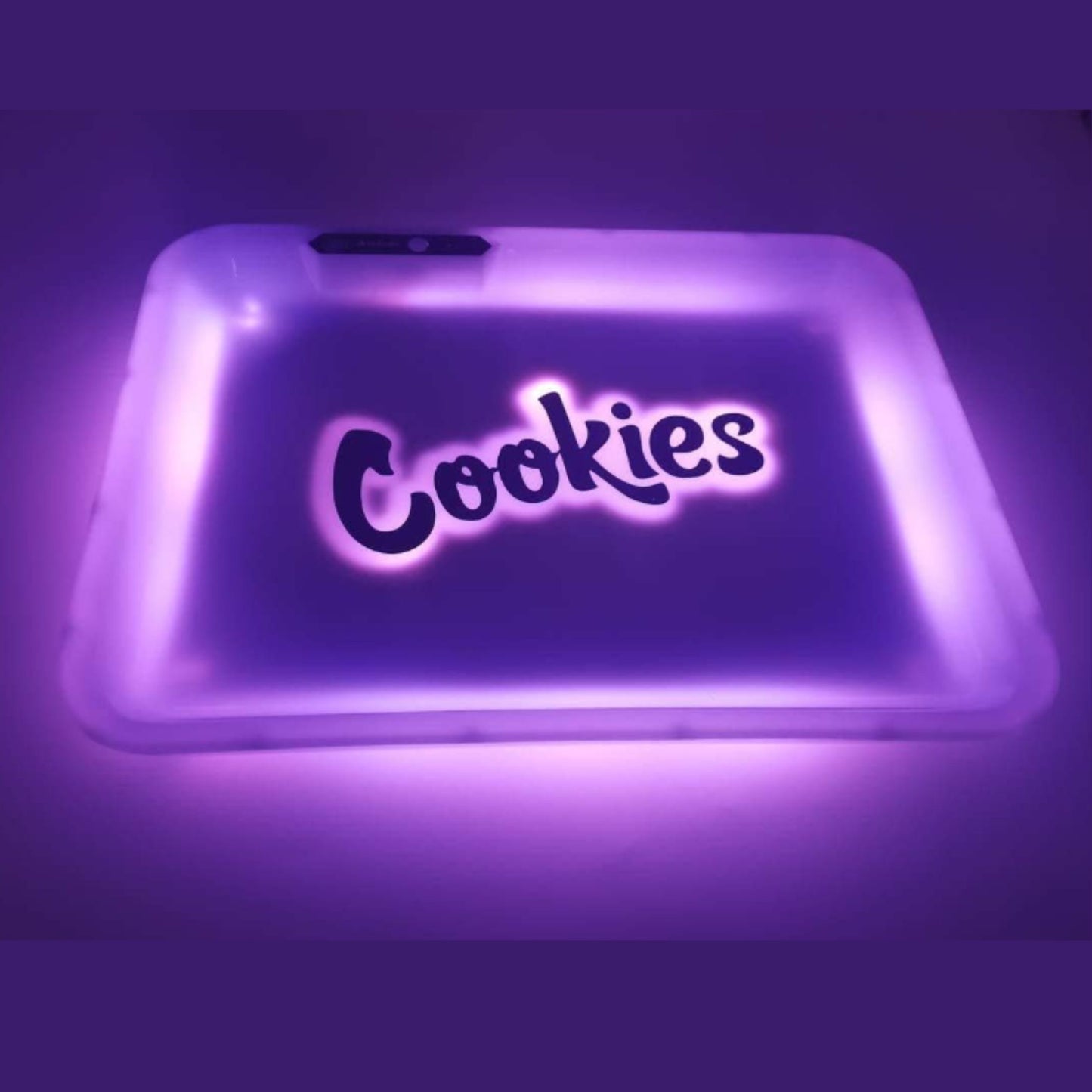 TRAY | LED ROLLING TRAY COOKIES GLOW IN THE DARK PARTY TRAY