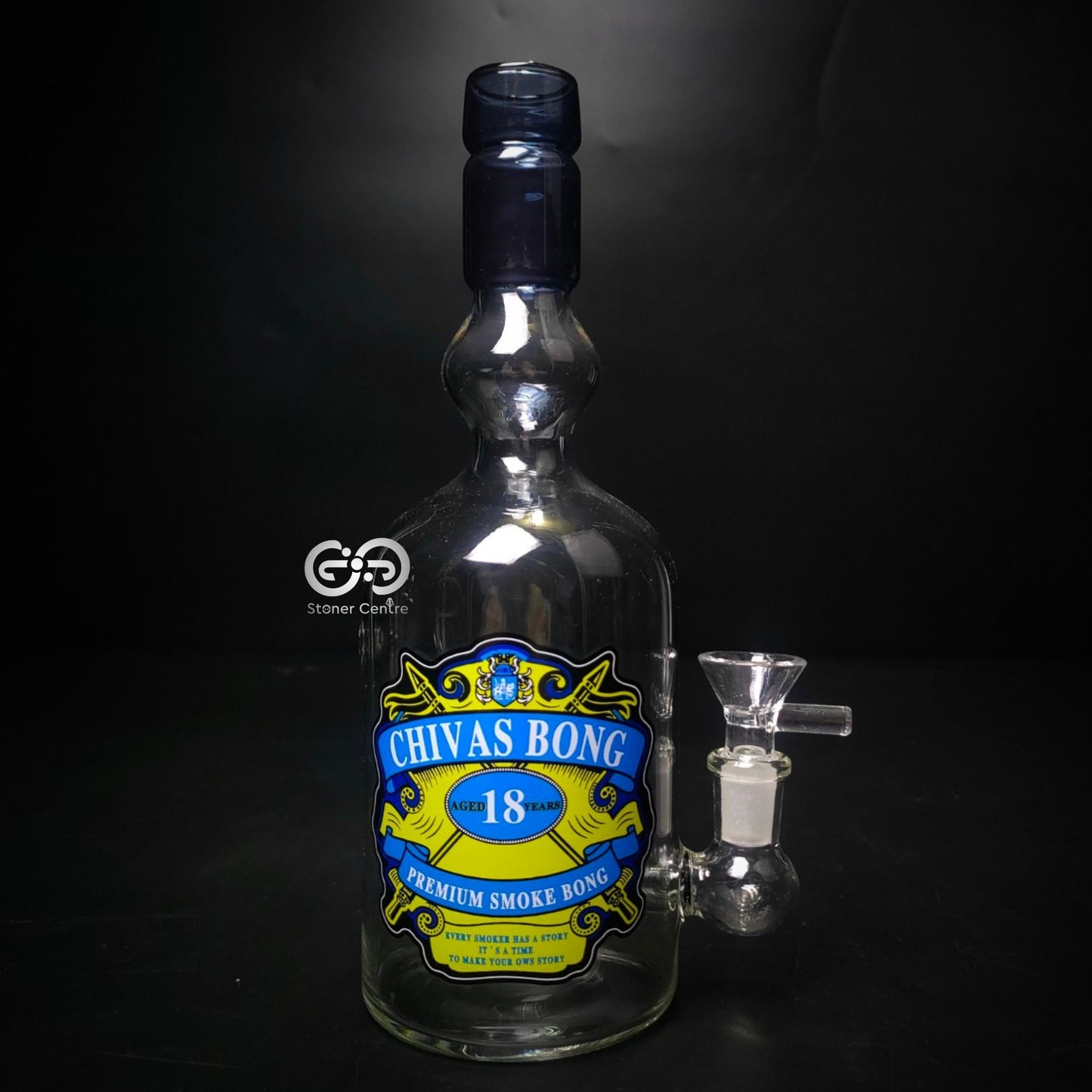 Glass Bong | CHIVAS 18 YEARS BONG PREMIUM SERIES WITH PERCOLATOR 9 INCH