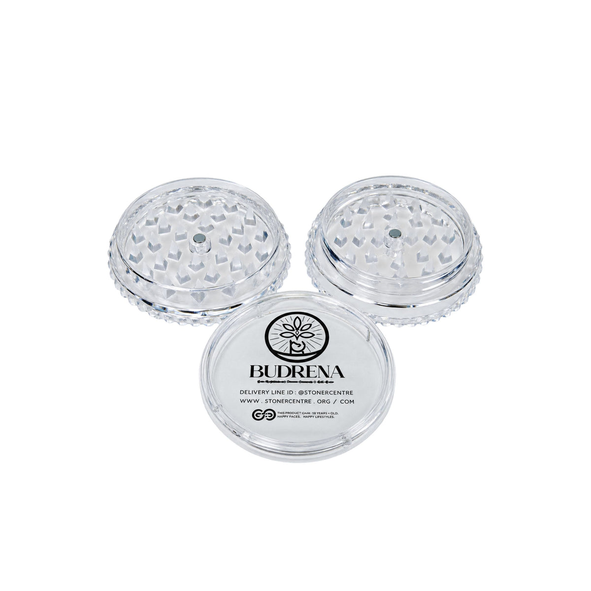 GRINDER | BR ACRYLIC GRINDER 3 LAYERS 60 MM