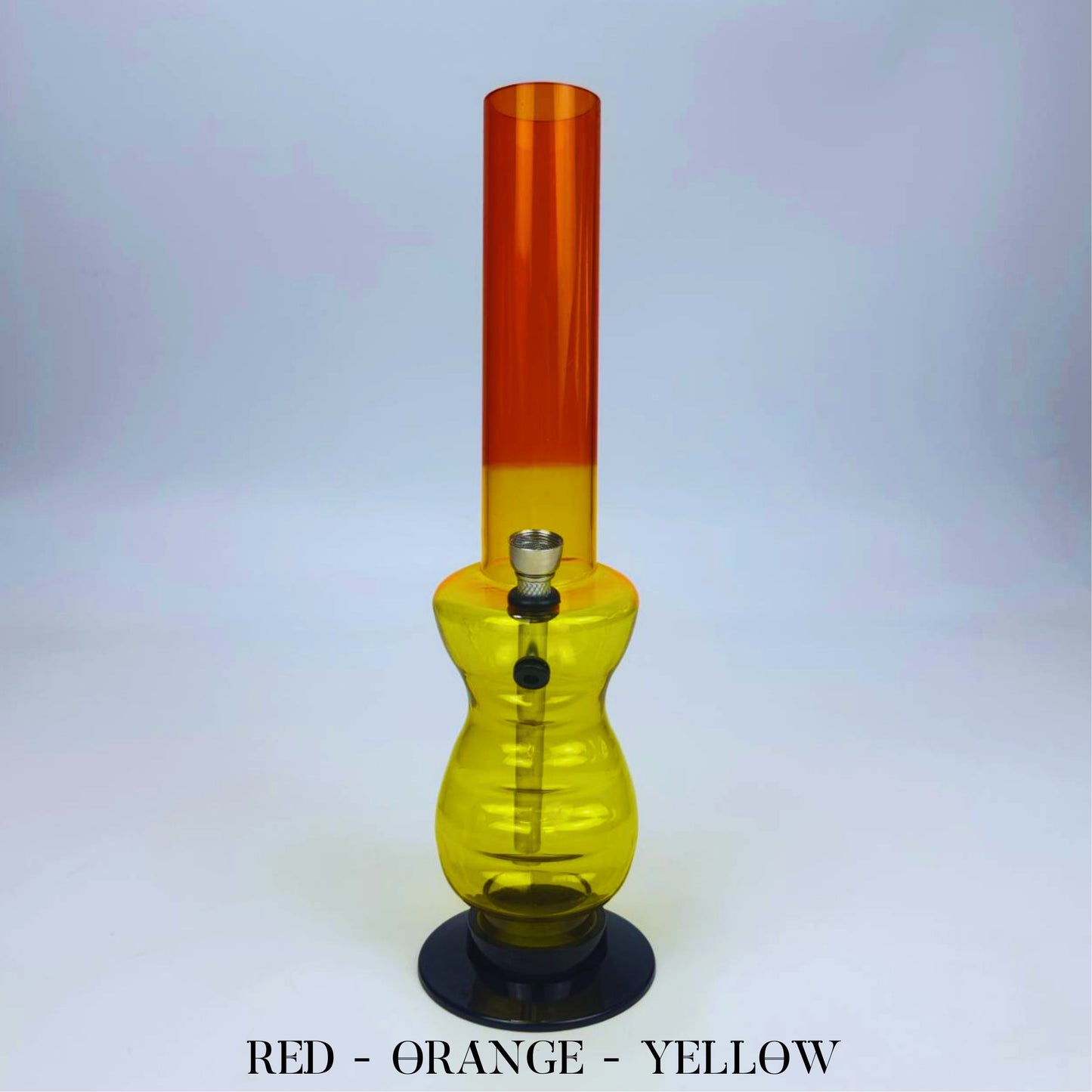 ACRYLIC BONG | ACRYLIC WATER PIPE HANDLE SHAPE 12 INCH 3MM THICKNESS