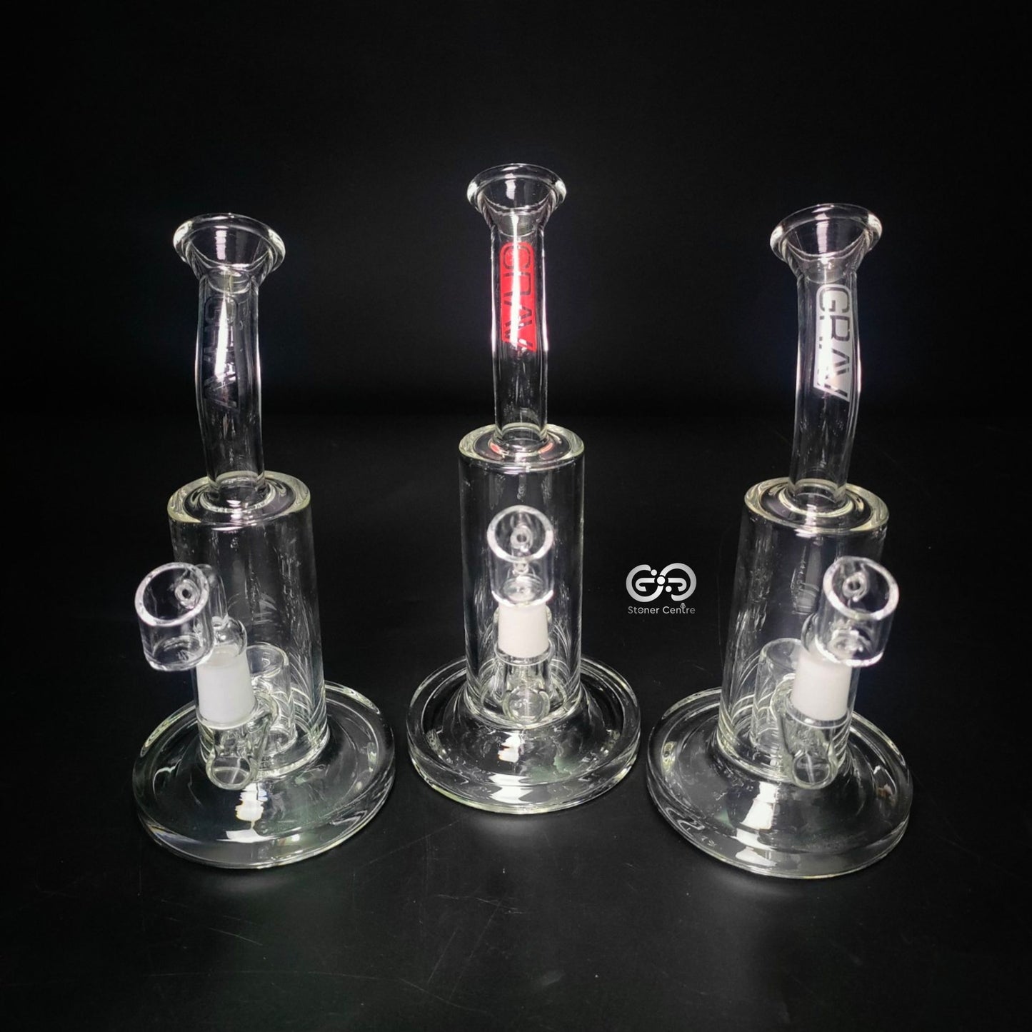 Glass Bong | GRAV LAB WITH QUARTZ BANGER 9.5 INCH