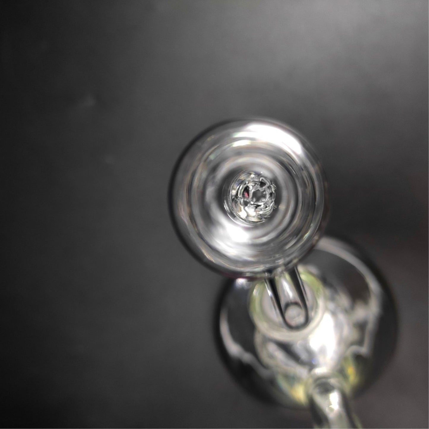 CARB CAP | SPIRAL RING V.2 QUARTZ CARB CAP 12.30 MM INNER DIAMETER 24.6 MM WIDEST DIAMETER