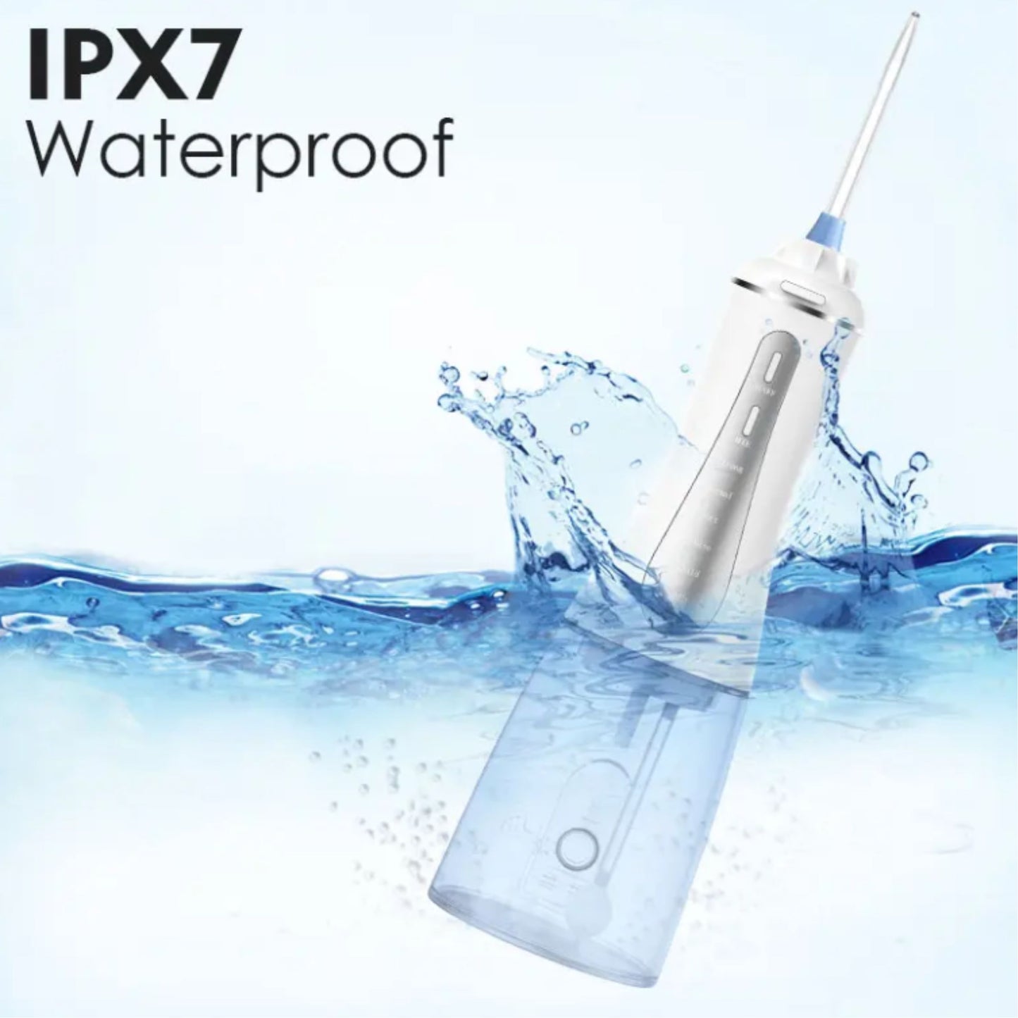 WATER FLOSSER | IPX7 WATERPROOF V.2 PORTABLE ORAL IRRIGATOR