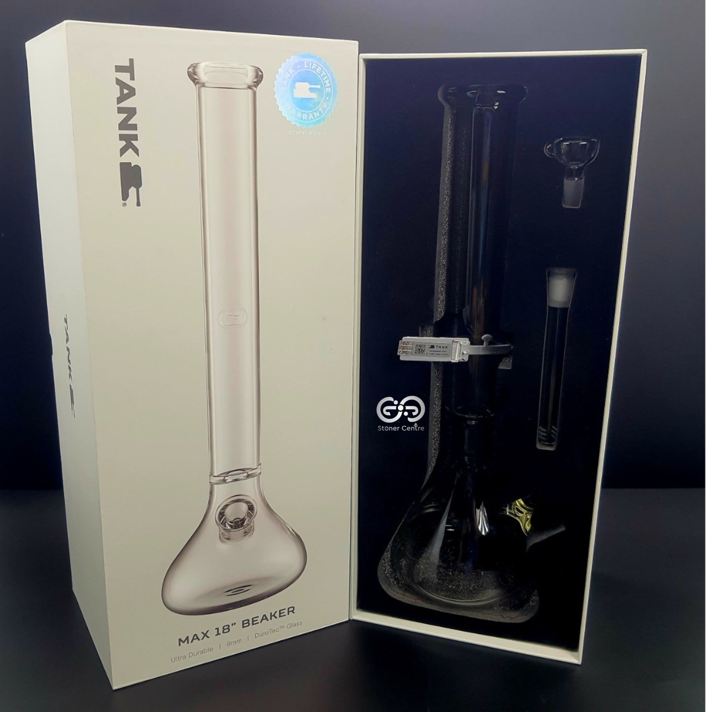 TANK GLASS | BONG MAX BEAKER 18 INCH 9 MM THICK