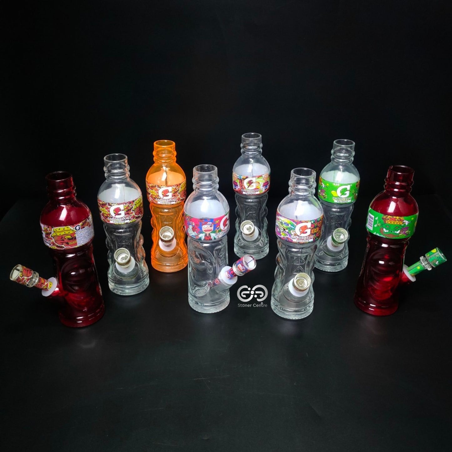 Glass Bong | MIX G GATORBEUG GLASS WATER BONG 9.5 INCH