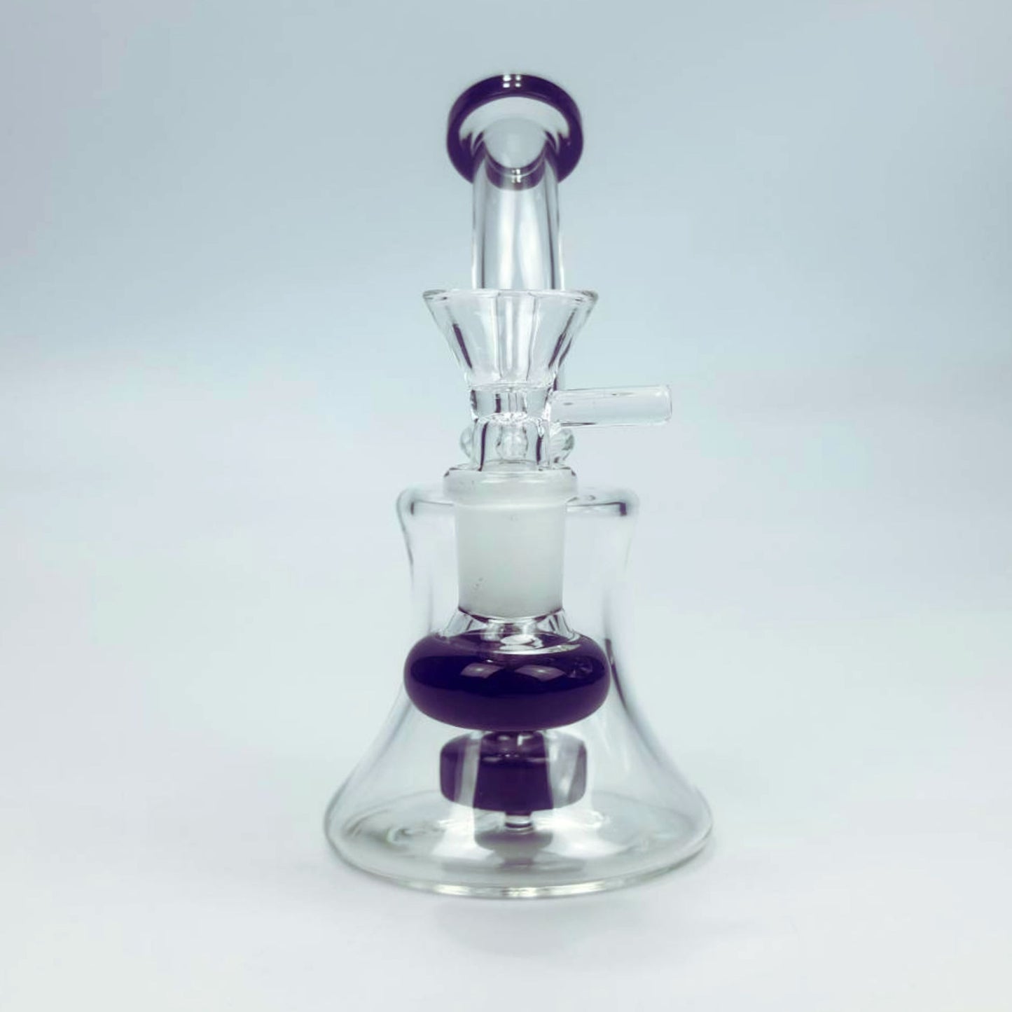GLASS BONG | DAB RIG BEAKER 5.5 INCH WITH SHOWERHEAD PERC