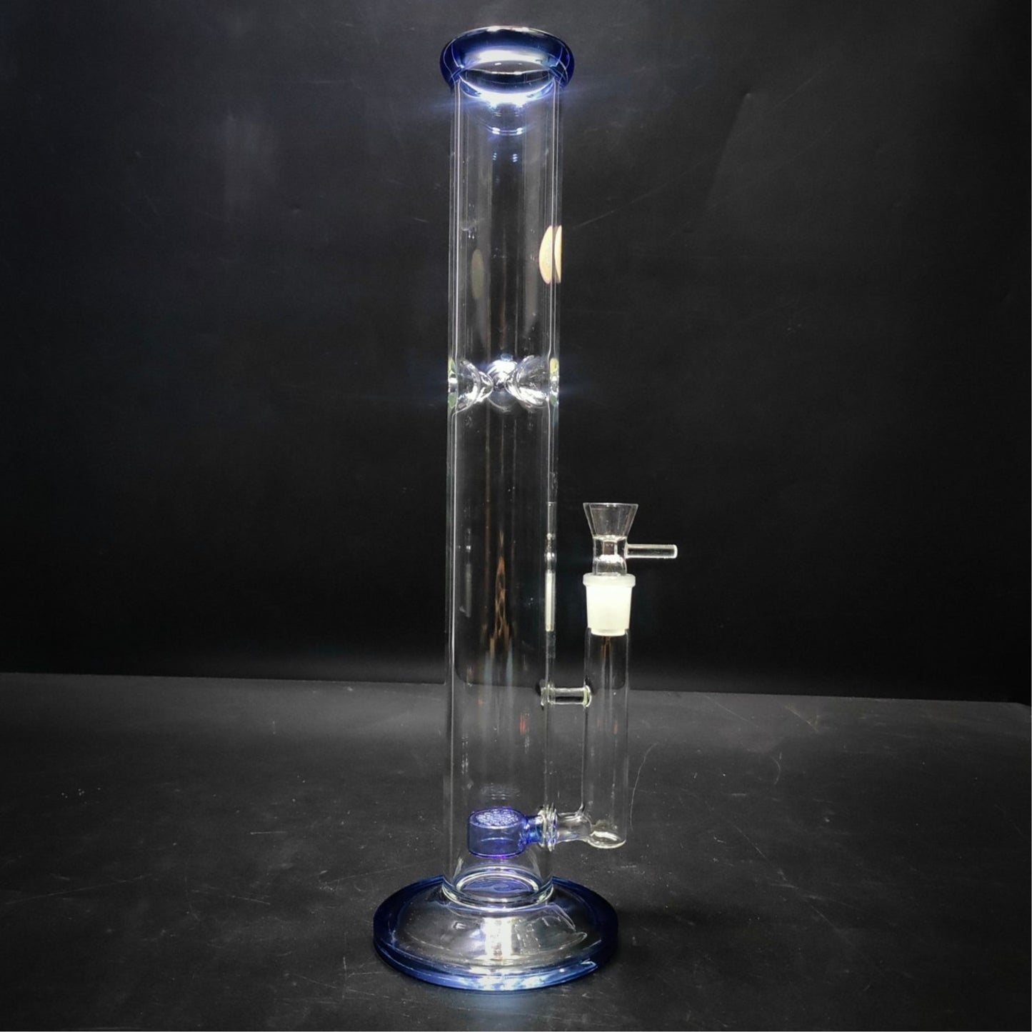 GLASS BONG | MS.FLOWERS STRAIGHT TUBE 16 INCH