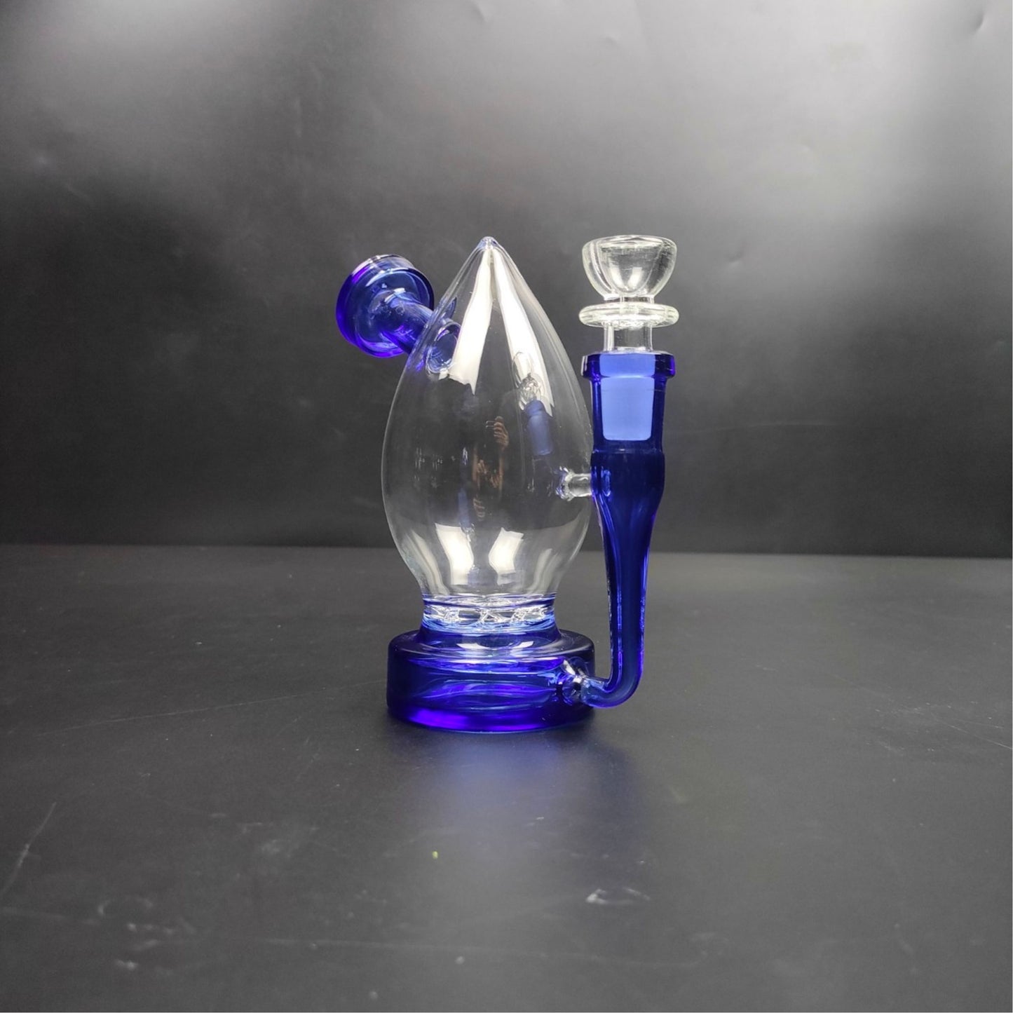 Glass Bong | PHOENIX DROPLET OIL RIG 6 INCH WITH TURBINE PERCOLATOR