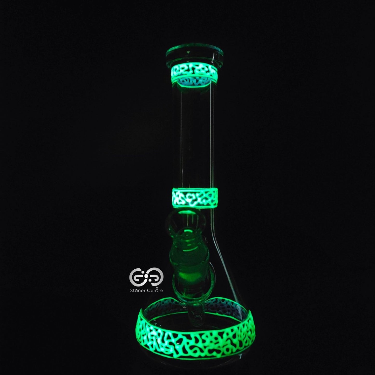 Glass Bong | PHOENIX GLOW IN THE DARK BEAKER 10 INCH