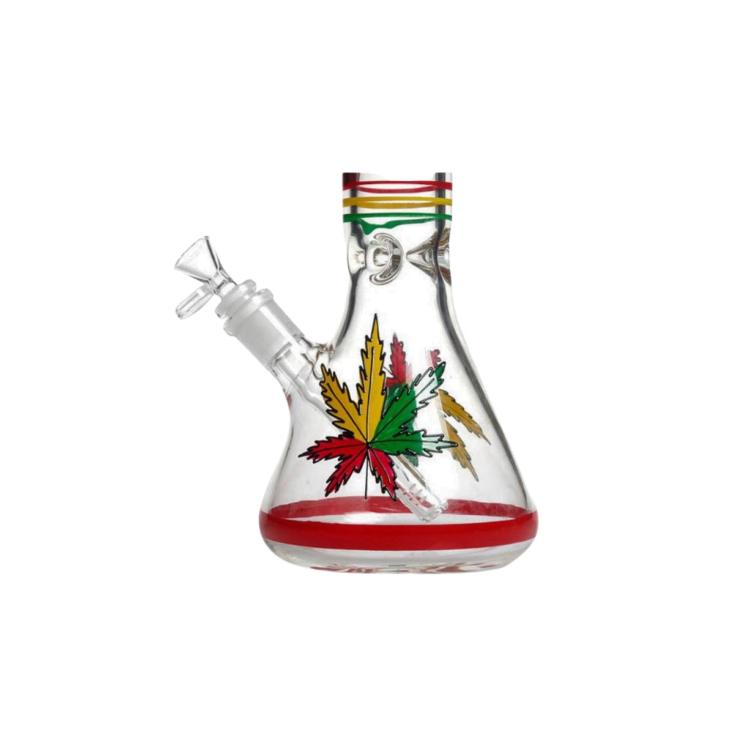 Glass Bong | RASTA WOMAN BEAKER 13.5 INCH