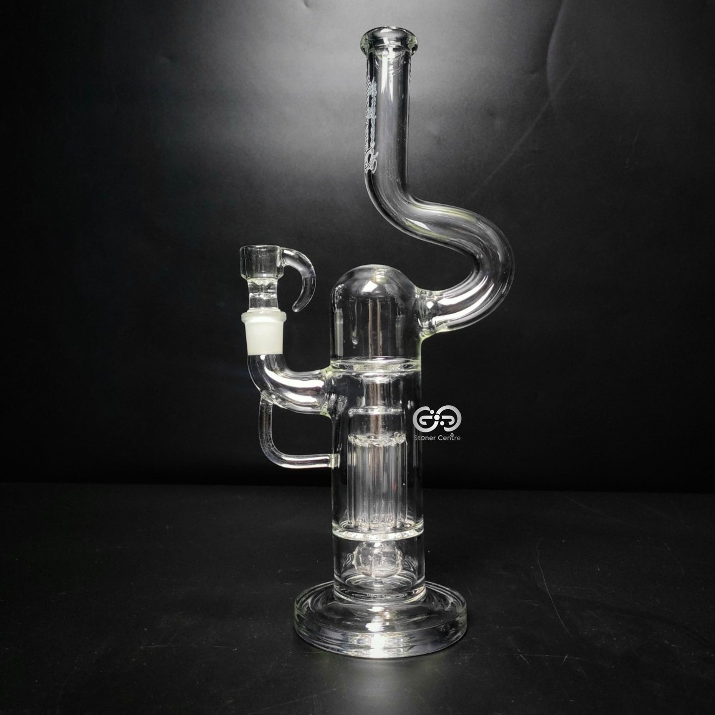 Glass Bong | SOVEREIGNTY 14 INCH PEYOTE PILLAR WITH IMPREIAL AND 8-ARM PERCOLATOR