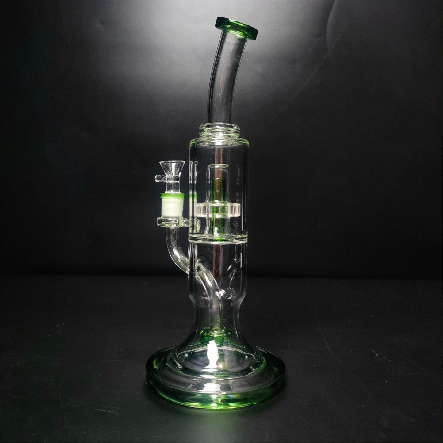 Glass Bong | EMPTY SCIENTIST STRAIGHT 12 INCH WITH DOUBLE MATRIX PERC