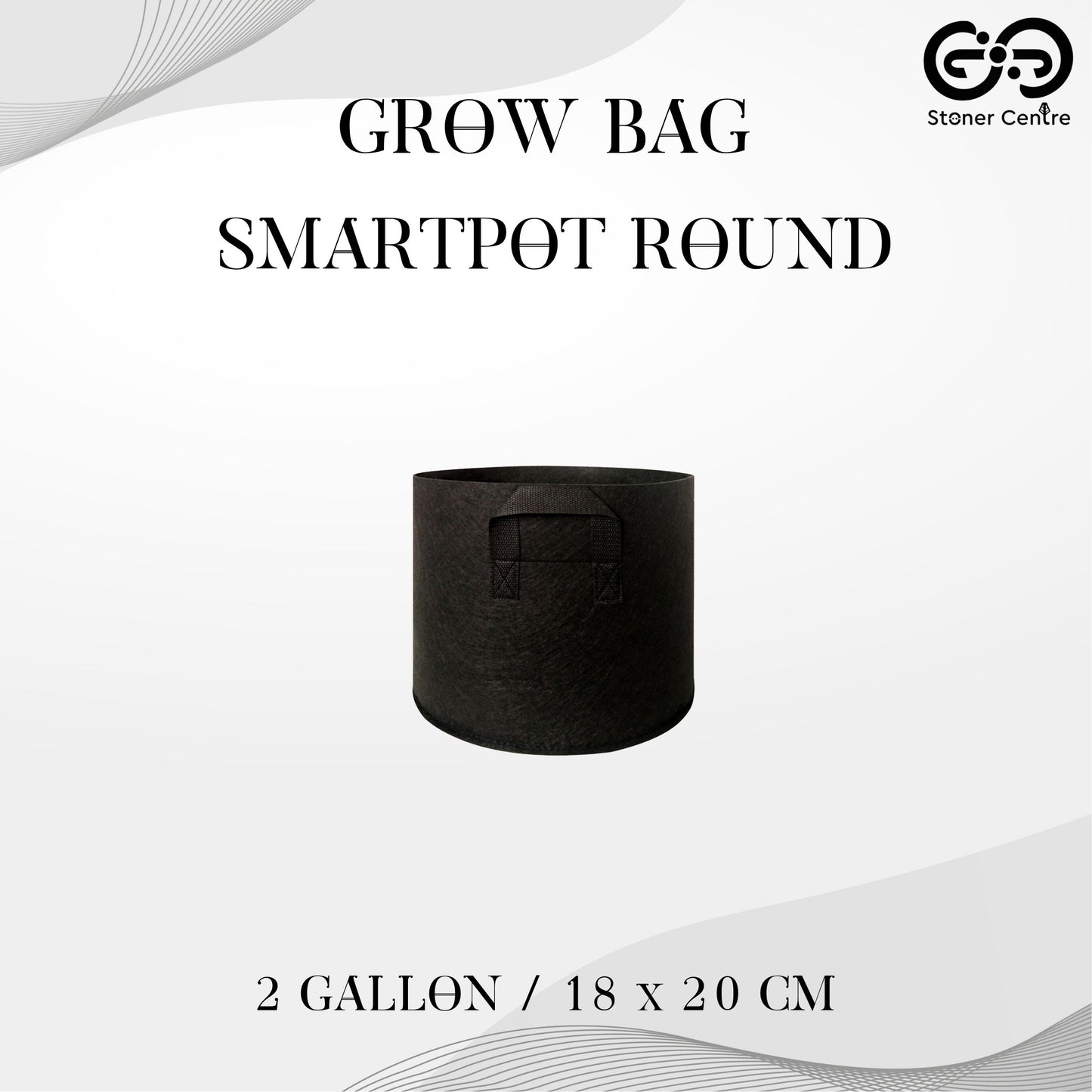 GROW BAG | SMARTPOT ROUND 2 GALLON