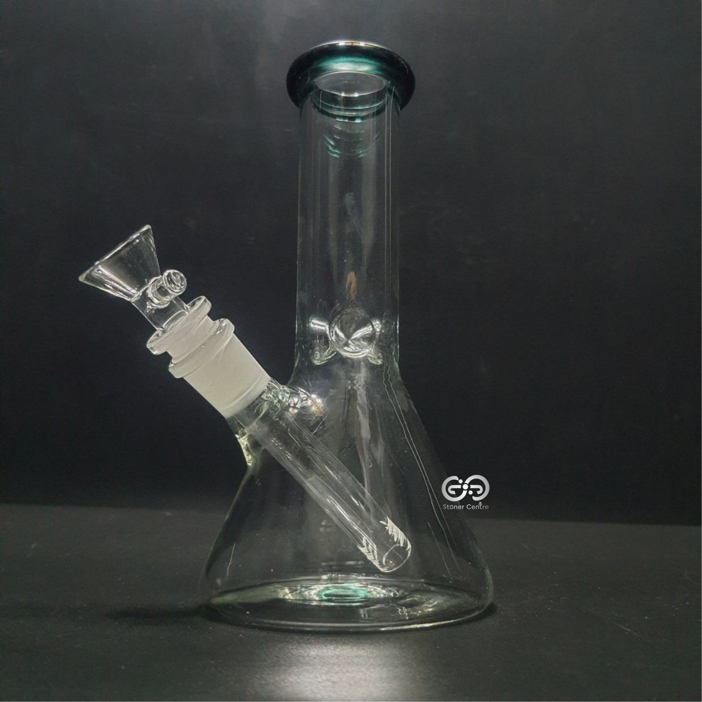 Glass Bong | WP310 COLORFUL MOUTHPIECE BEAKER MINI GLASS BONG 8 INCH