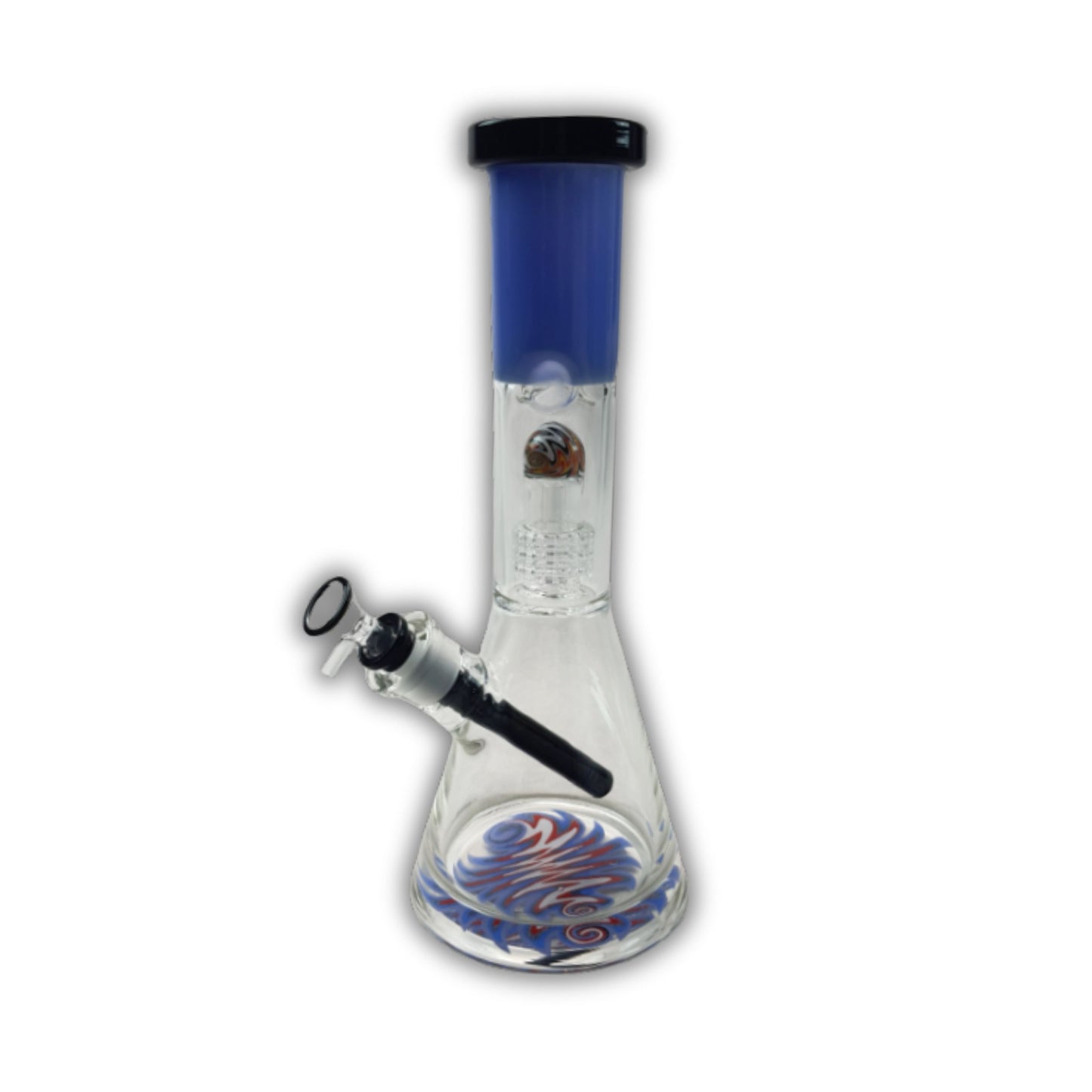 Glass Bong | DAZED WIGWAG BEAKER WITH PERCOLATOR 13 INCH