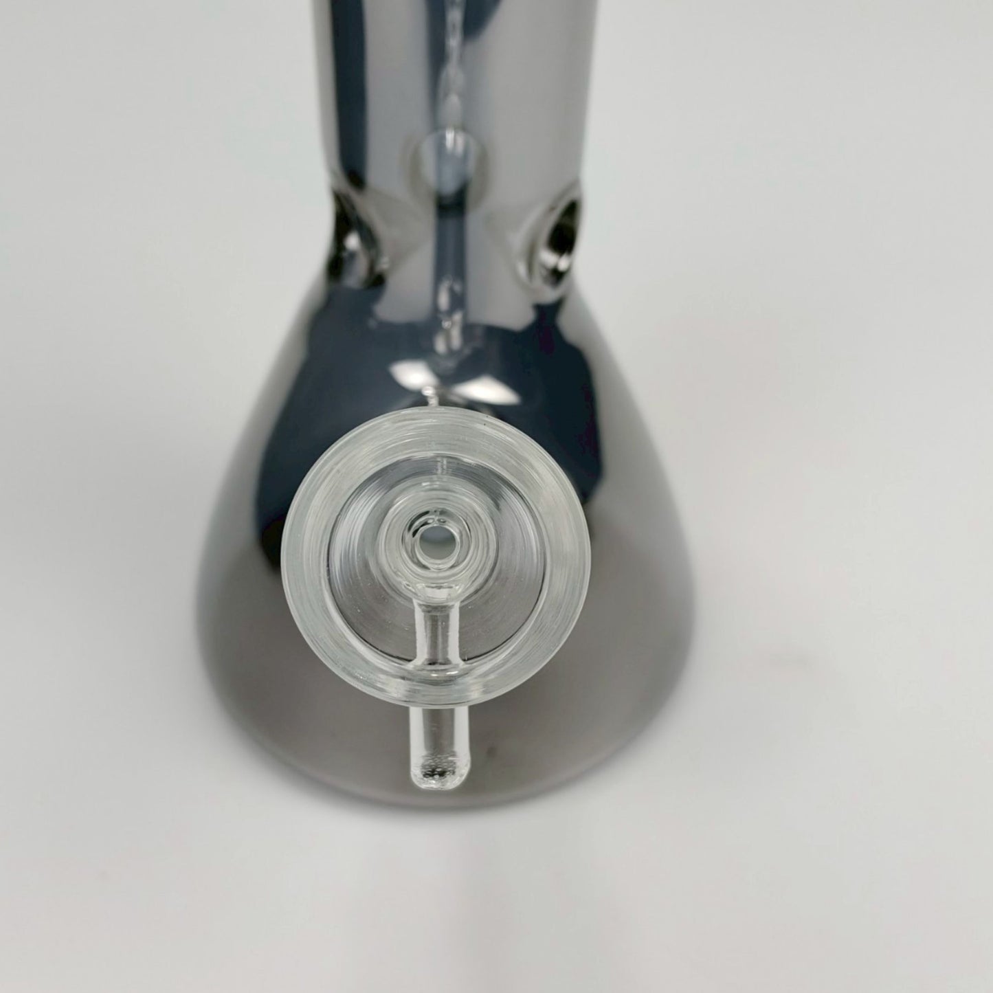 Glass Bong | HOLOGRAPHIC RAINBOW CLASSIC BEAKER 8 INCH