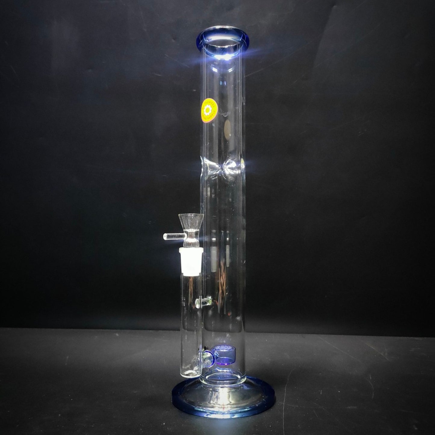 GLASS BONG | MS.FLOWERS STRAIGHT TUBE 16 INCH