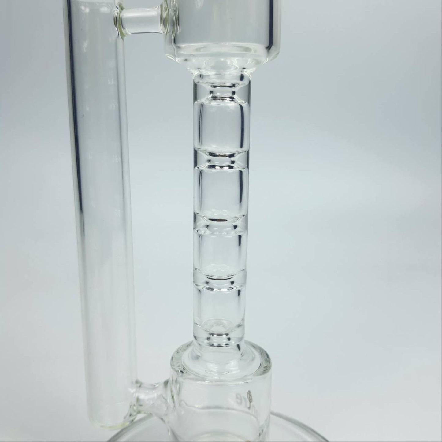 GLASS BONG | STONERCENTRE UP HIGH 12 INCH DAB RIG WITH 3 RINGS MOUTHPIECE