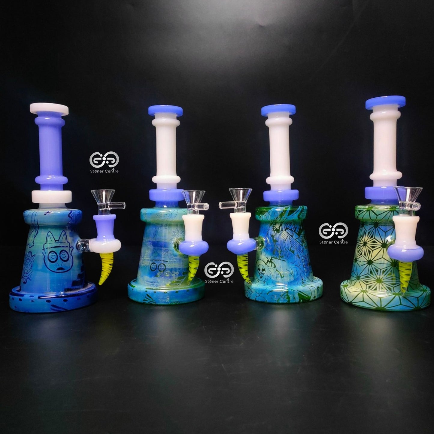 Glass Bong | HORN VASE BEAKER CARTOON 8.5 INCH