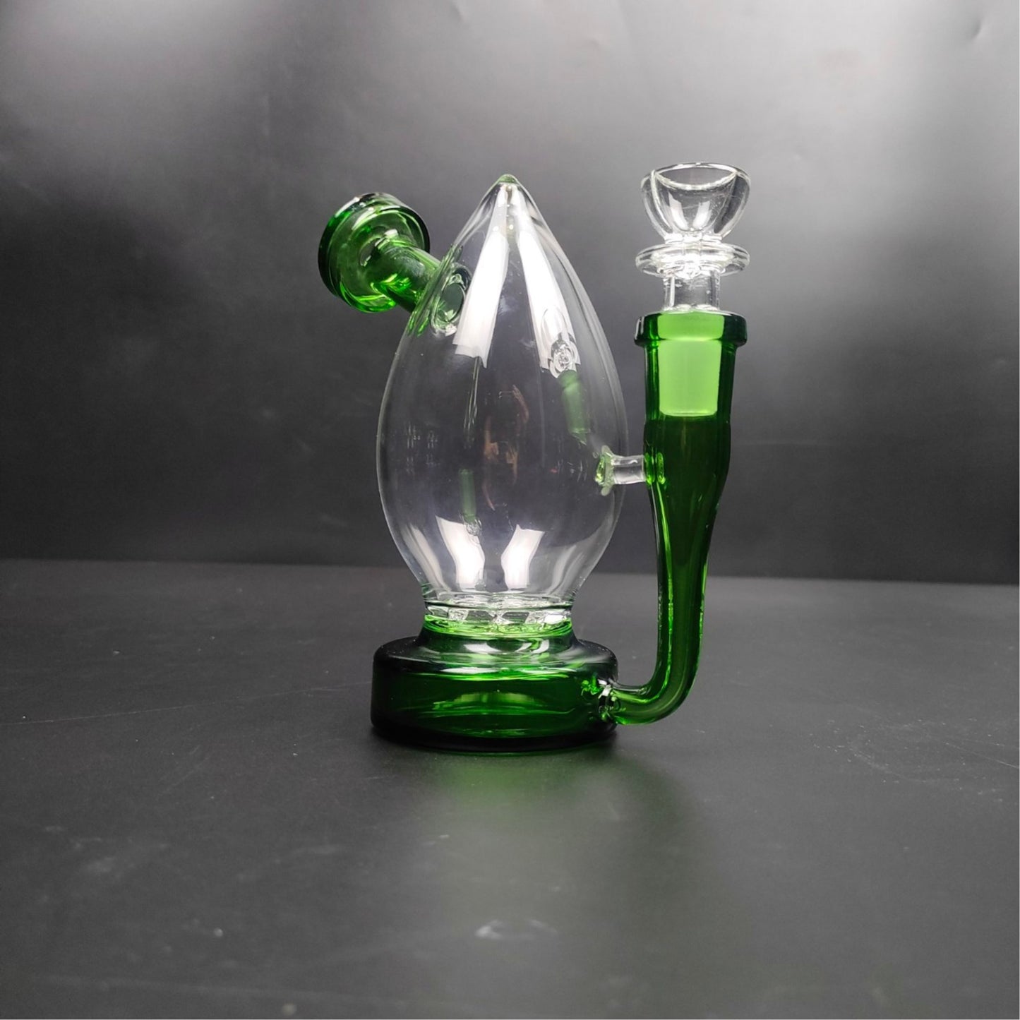 Glass Bong | PHOENIX DROPLET OIL RIG 6 INCH WITH TURBINE PERCOLATOR