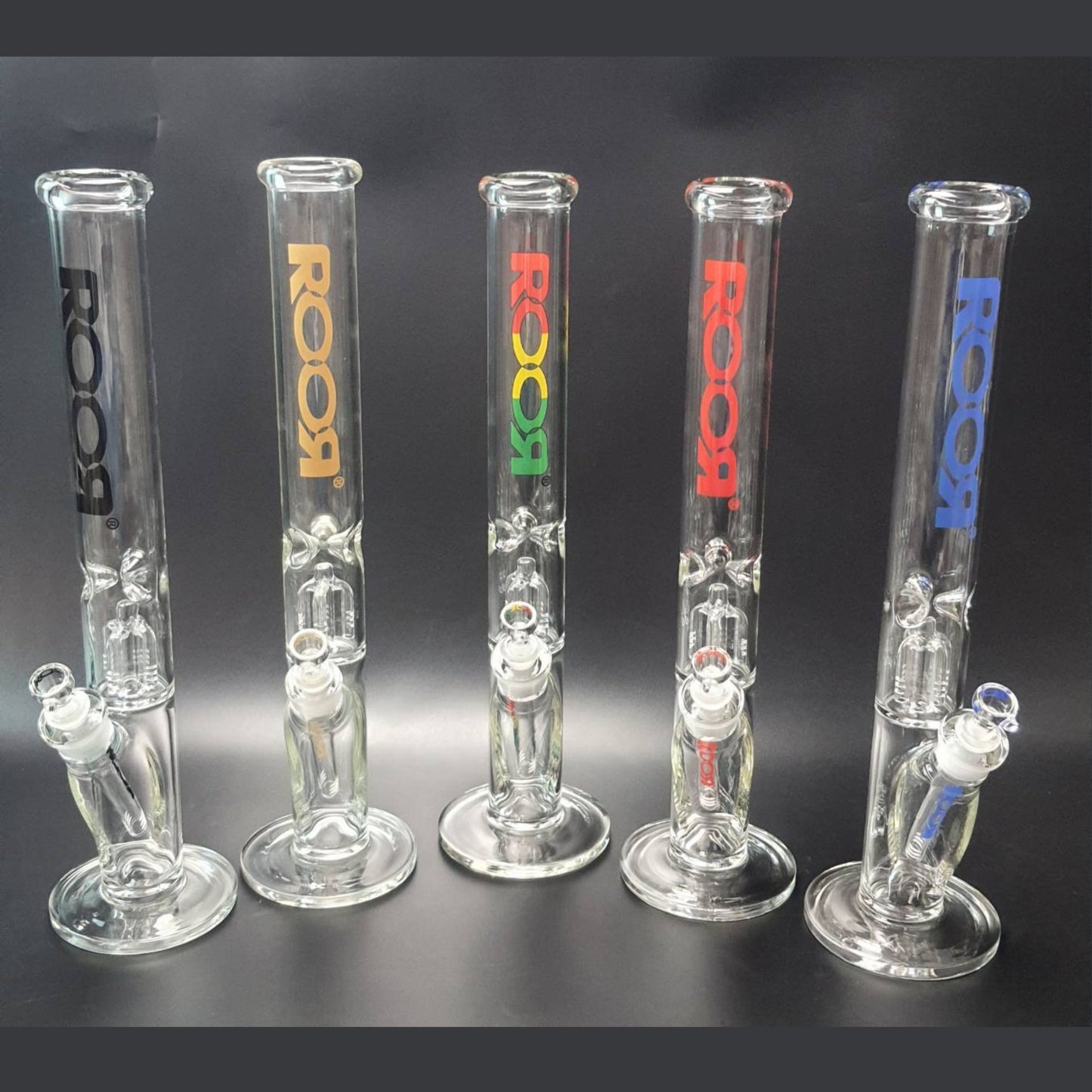 Glass Bong | ROOR TECH STRAIGHT WITH 4-ARM PERCOLATOR 18 INCH