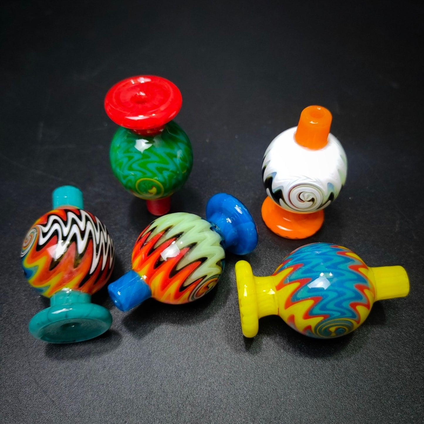 CARB CAP | END OF THE WORLD CARB CAP WITH TIP 10 MM INNER DIAMETER 26.5 MM WIDEST DIAMETER