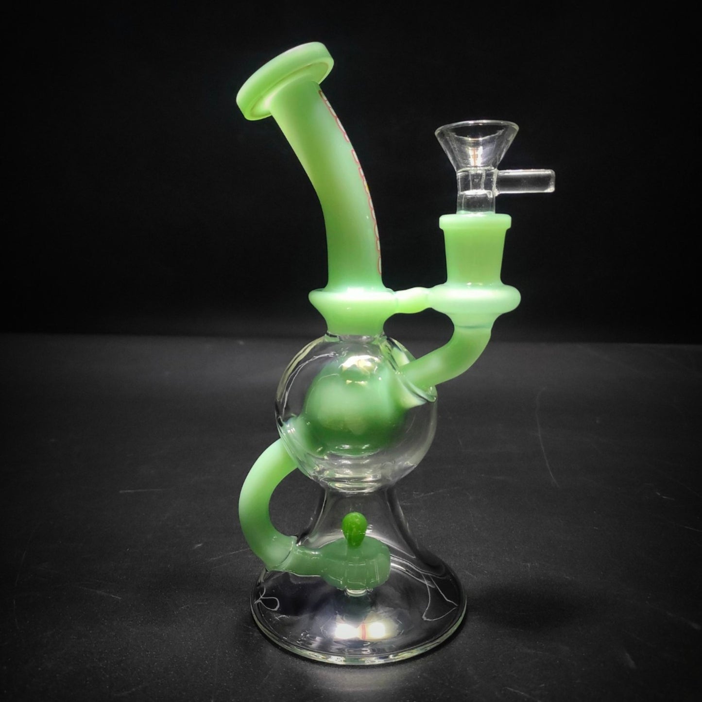 GLASS BONG | MS.FLOWERS GLOBE WATER PIPE 8 INCH