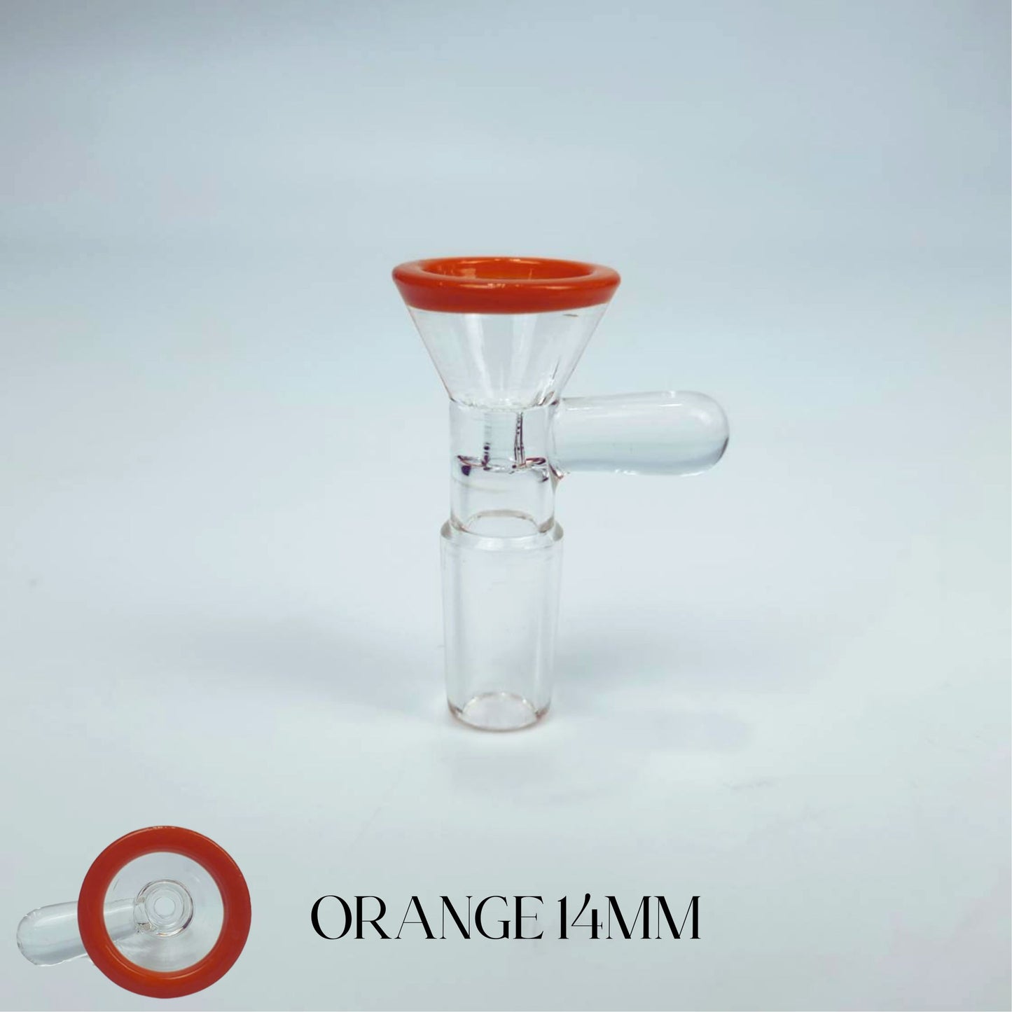 GLASS BOWL |  COLORFUL TOP BOWL 14MM