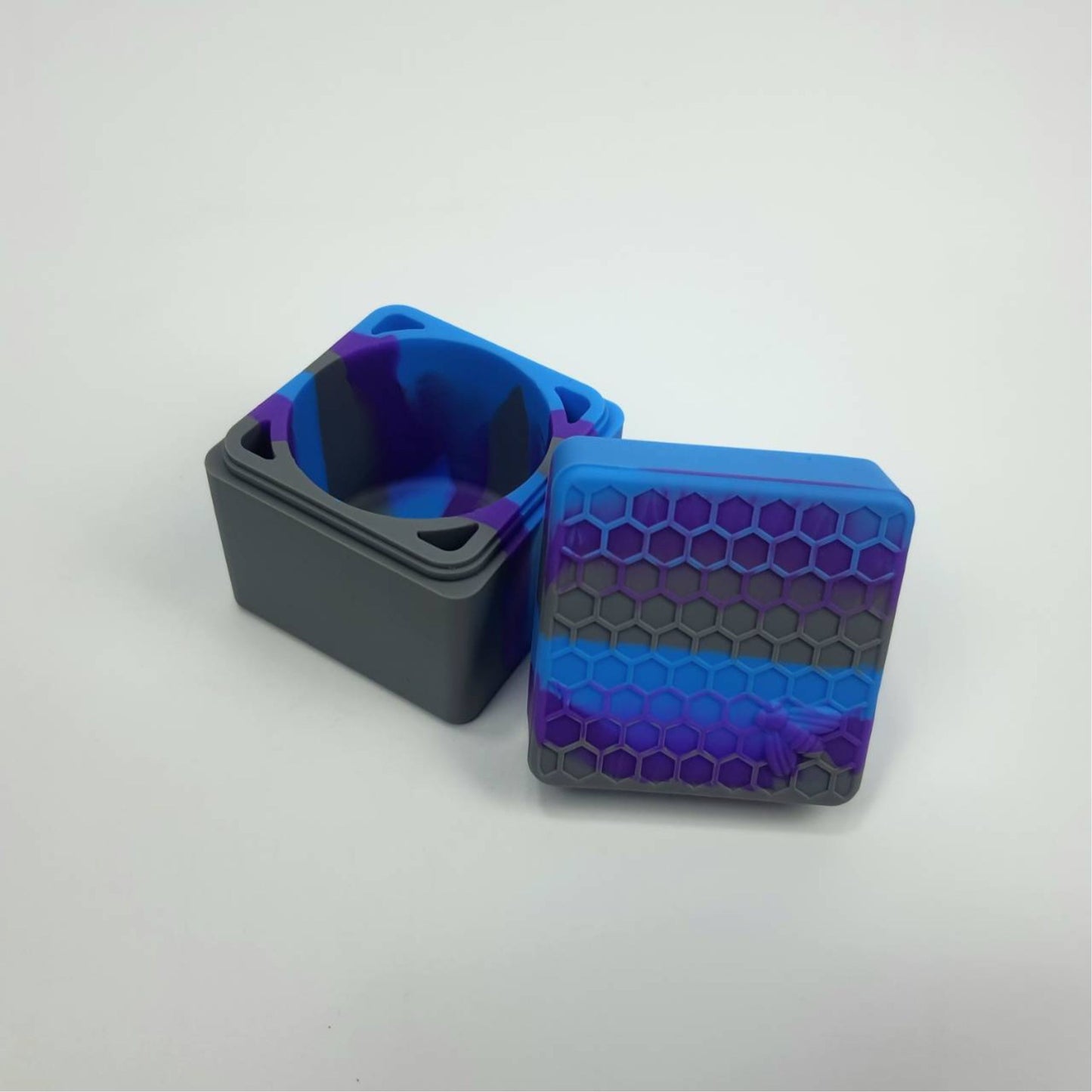 SILICONE | 78ML SILICONE SQUARE CONTAINER FOR CONCENTRATE