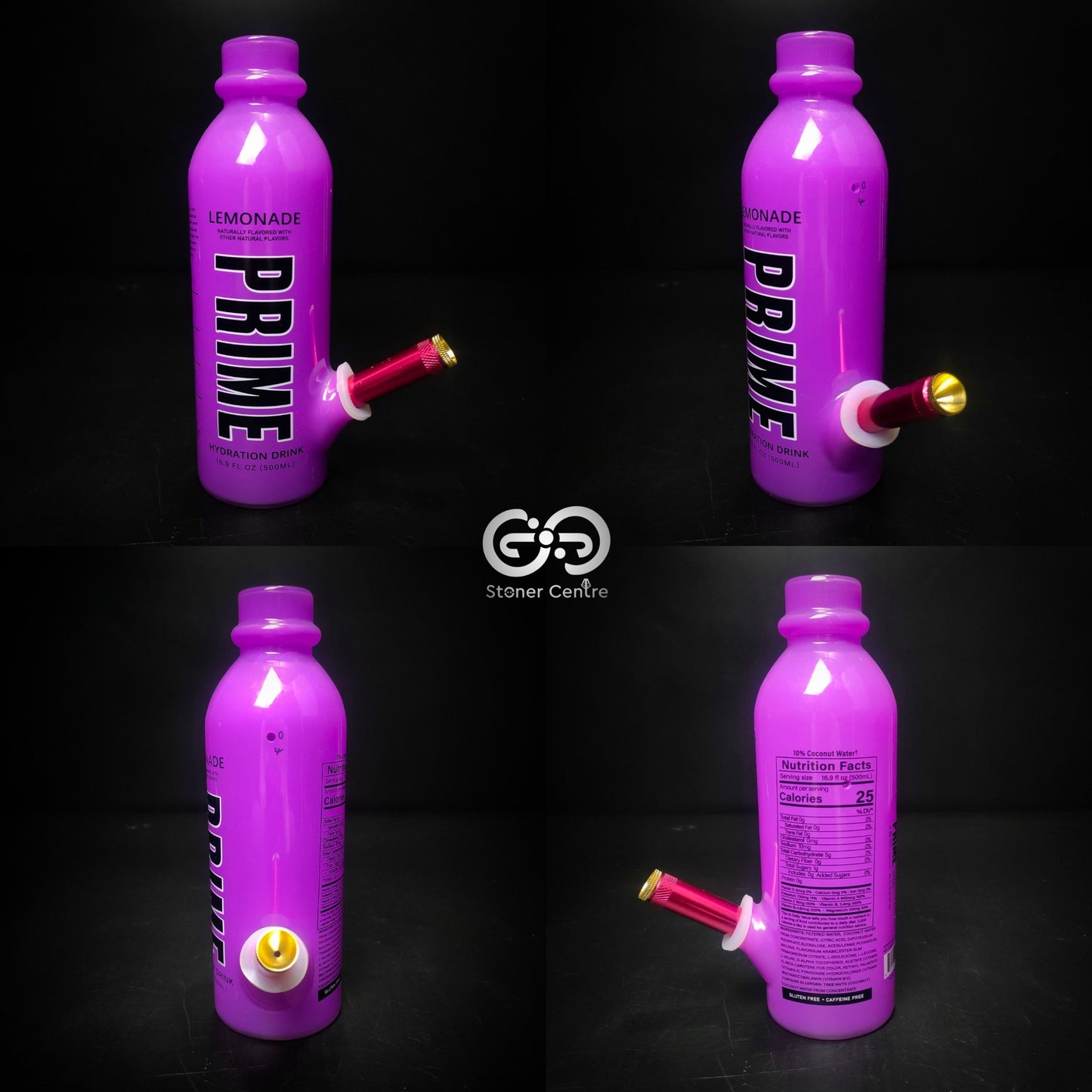 Glass Bong | PRIME BOTTLE GLASS SMOKING WATER PIPE 8.5 INCH