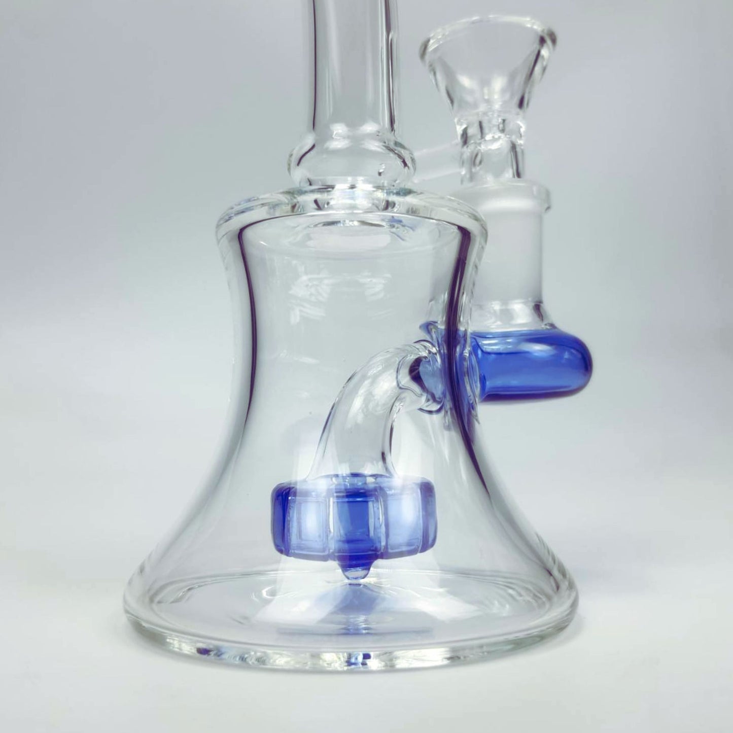 GLASS BONG | DAB RIG BEAKER 5.5 INCH WITH SHOWERHEAD PERC
