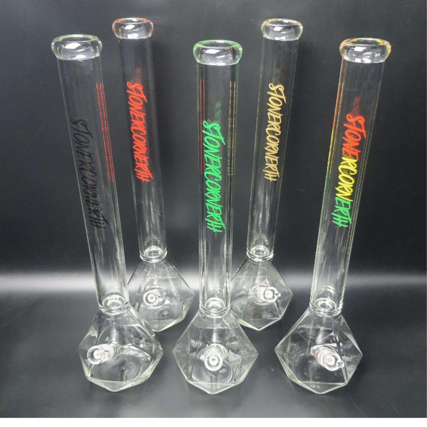 Glass Bong | STONERCORNERTH DIAMOND BONG 22 INCH