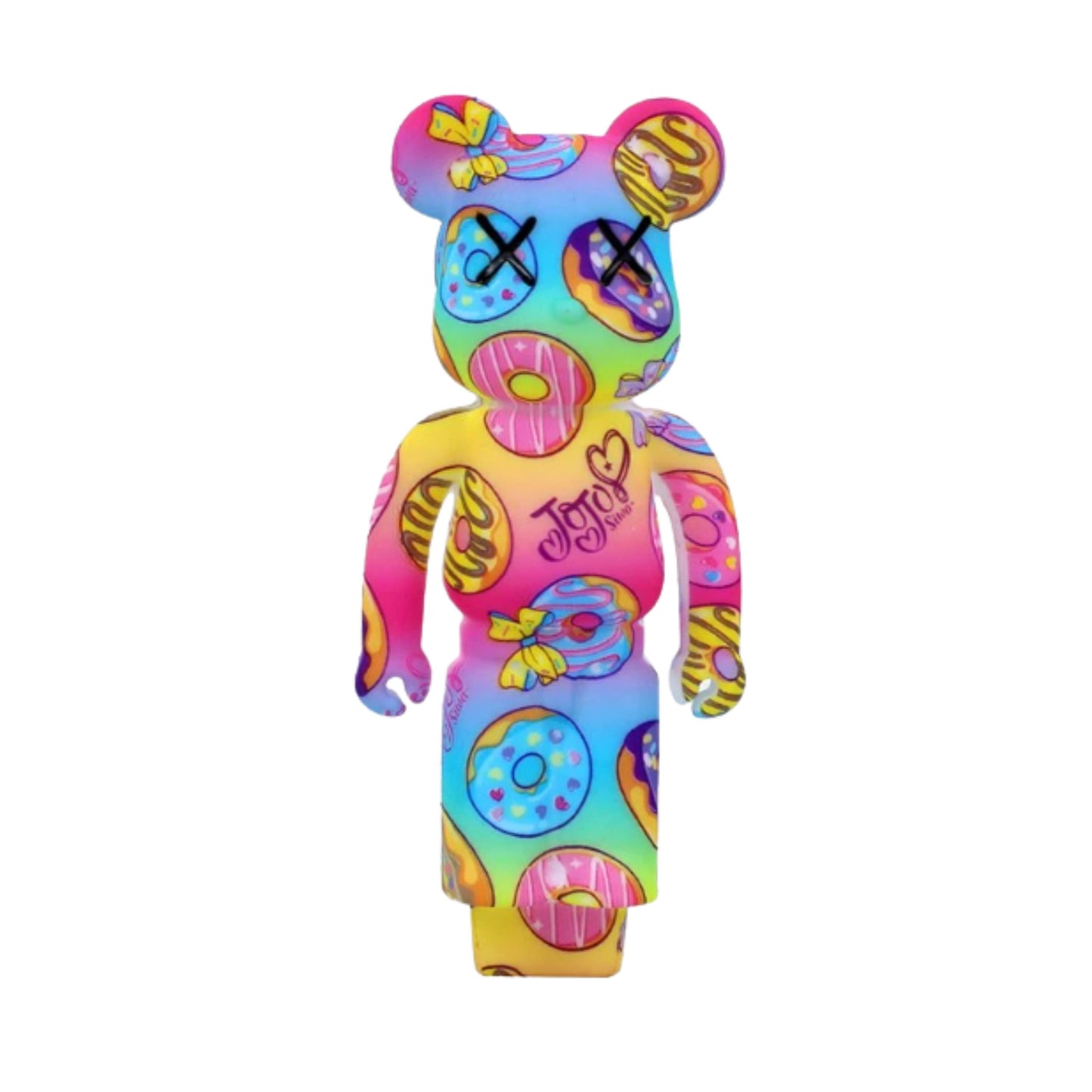 PIPE | COLORFUL TEDDY BEAR SILICONE PIPE 4 INCH
