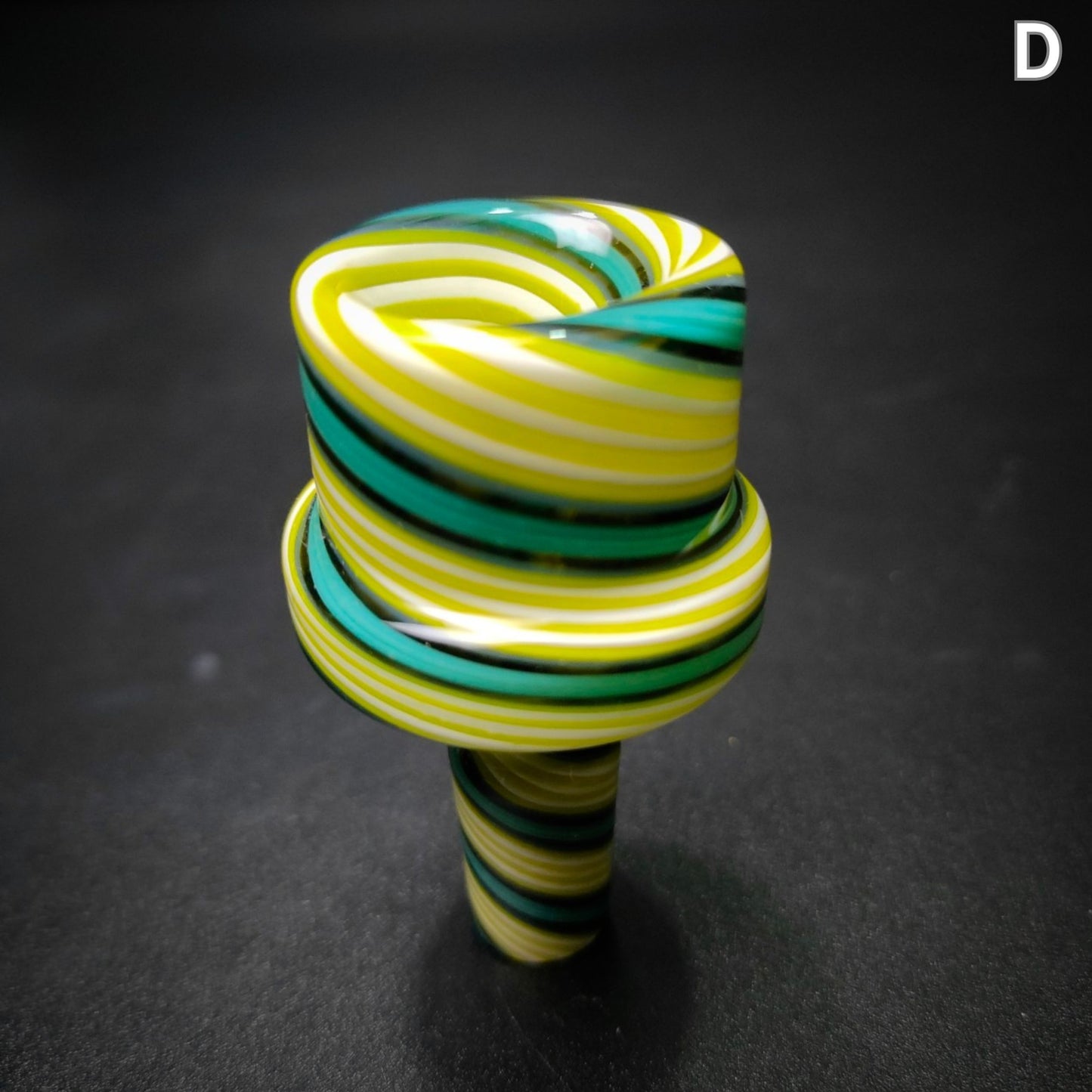 GLASS BOWL | TWISTY RETRO BOWL 14 MM