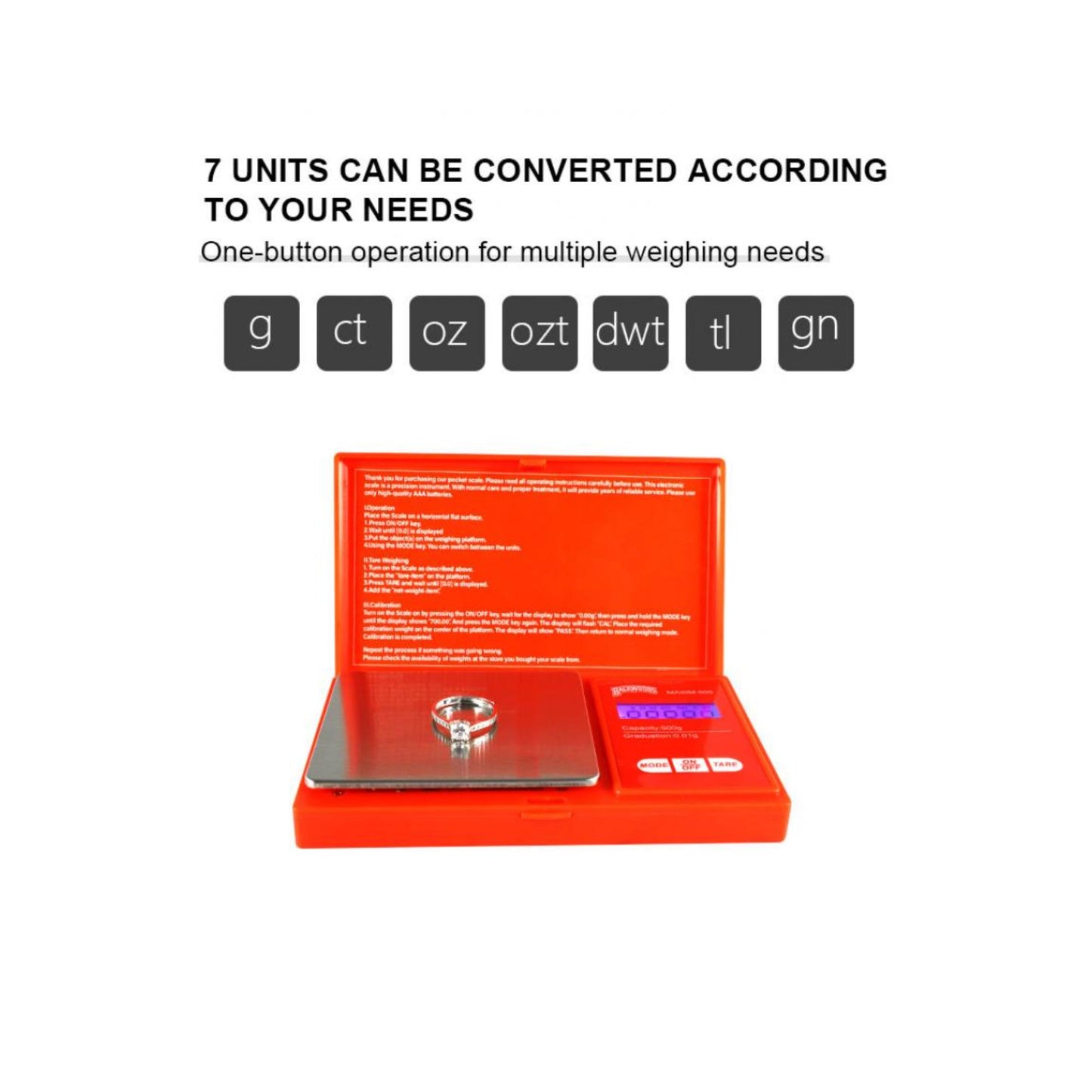 DIGITAL SCALE | CK - BACKWOODS