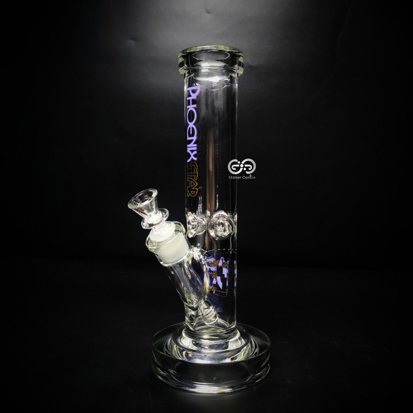 Glass Bong | PHOENIX STAIGHT 12 INCHES 9MM BASE THICK THICKEN JOINT AND EXTRA HEAVY BASE
