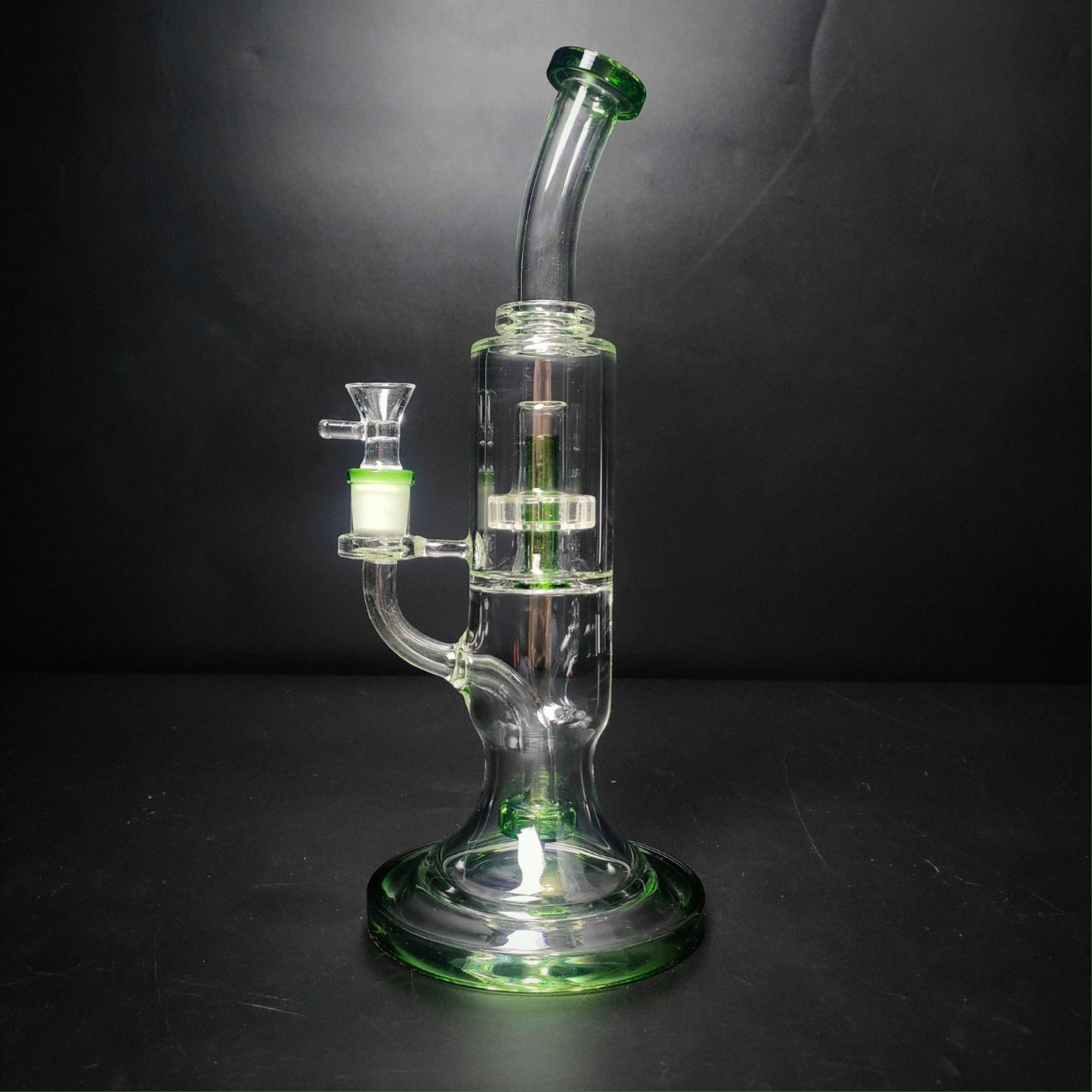 Glass Bong | EMPTY SCIENTIST STRAIGHT 12 INCH WITH DOUBLE MATRIX PERC