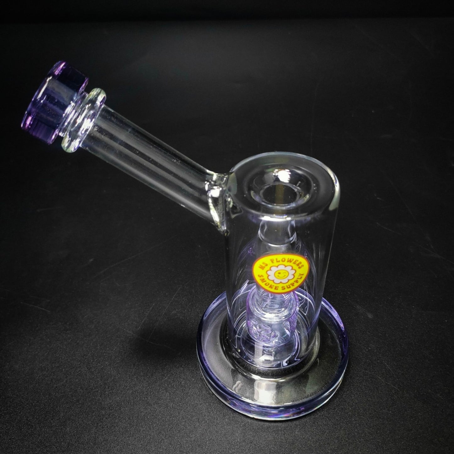 GLASS BONG | MS.FLOWERS BARREL BUBBLER 7 INCH