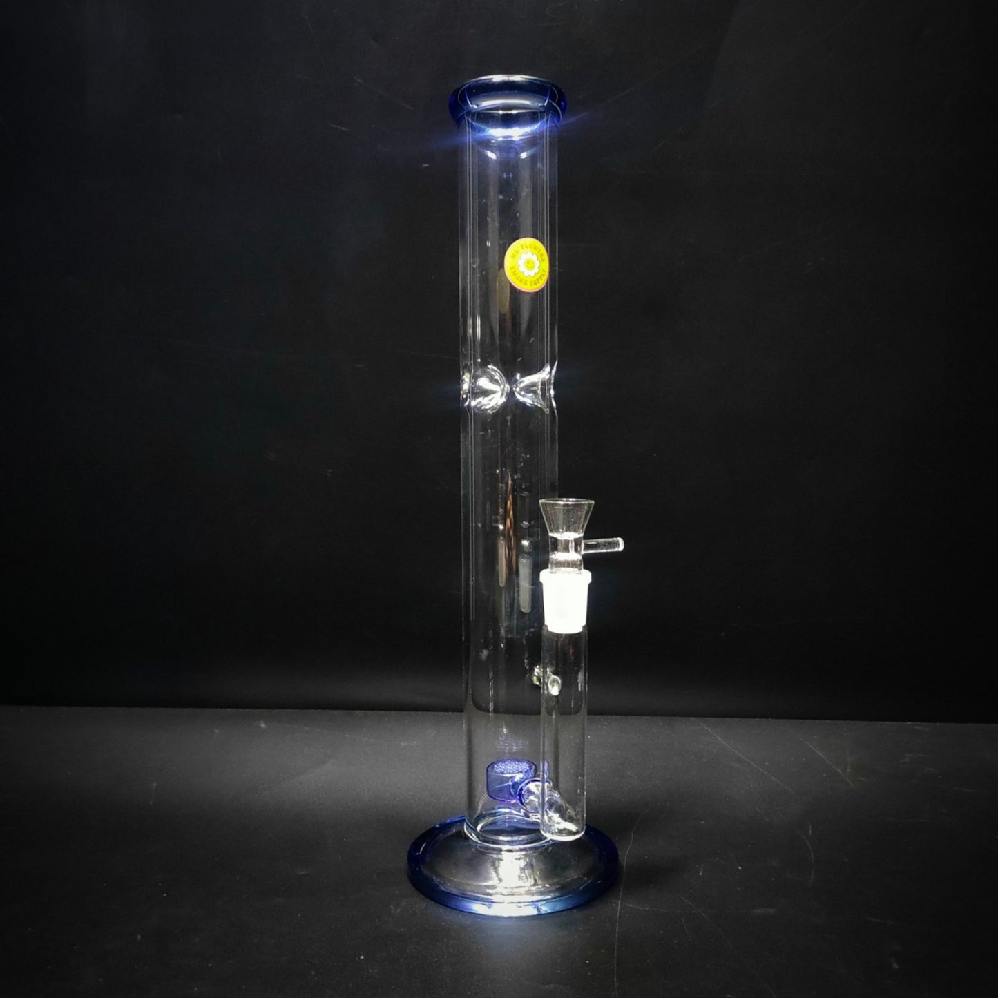 GLASS BONG | MS.FLOWERS STRAIGHT TUBE 16 INCH