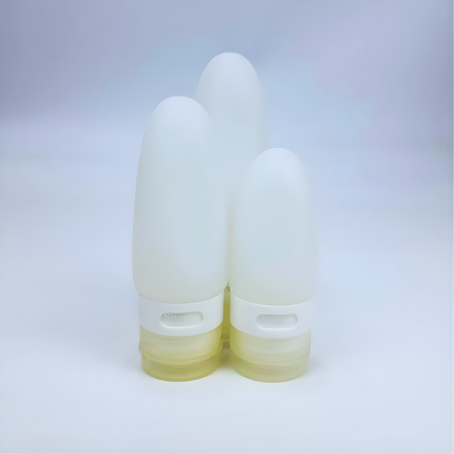 SILICONE BOTTLE - 3 PCS/PACK - 37/69/89 ML