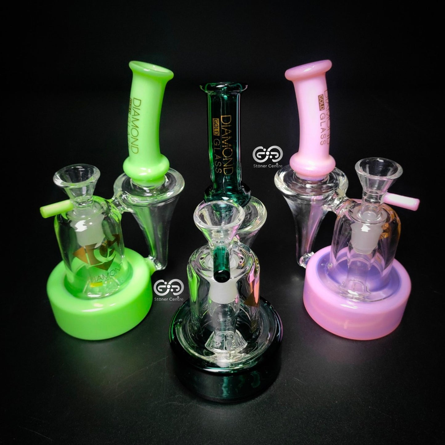 Glass Bong | DIAMOND GLASS BUBBLER BONG 6 INCH
