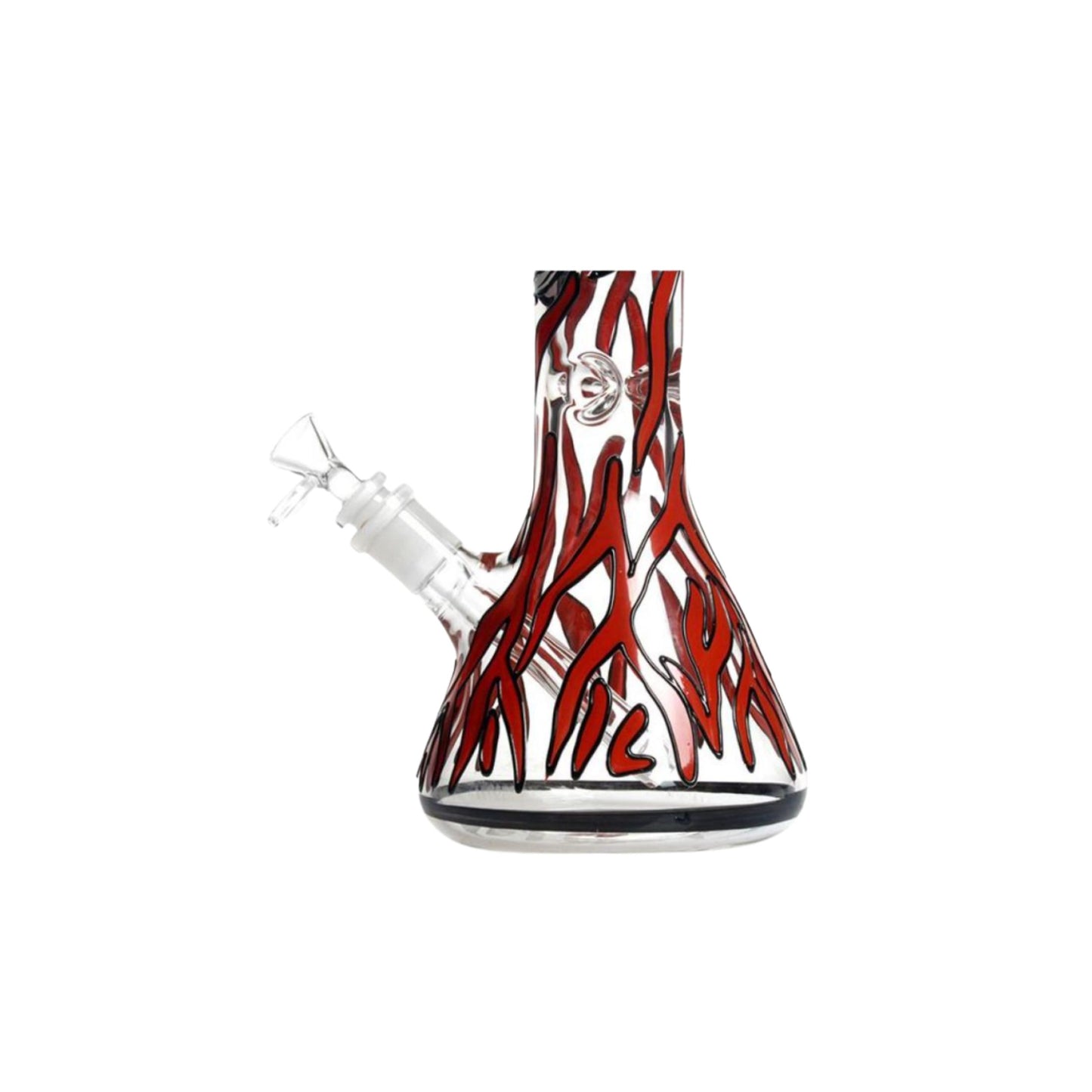 Glass Bong | RED TIGER BEAKER 13.5 INCH