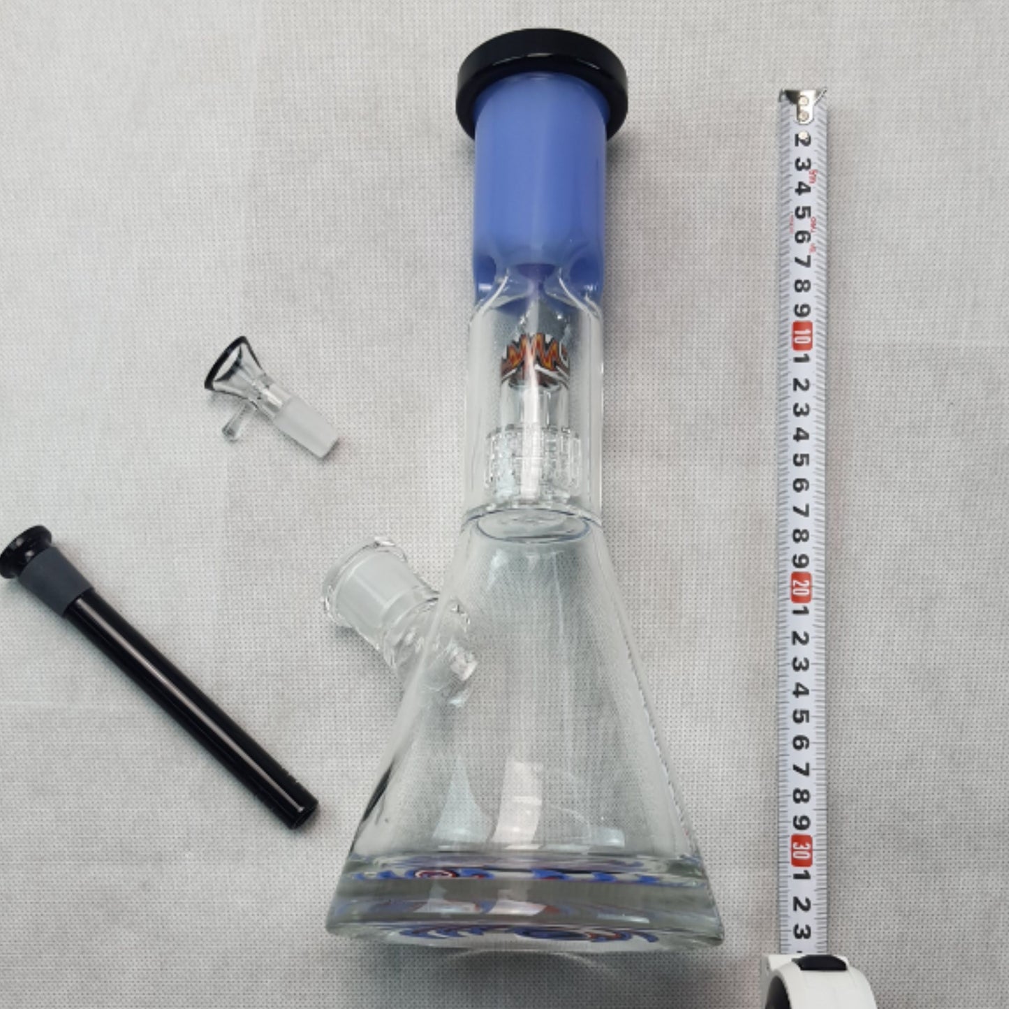 Glass Bong | DAZED WIGWAG BEAKER WITH PERCOLATOR 13 INCH