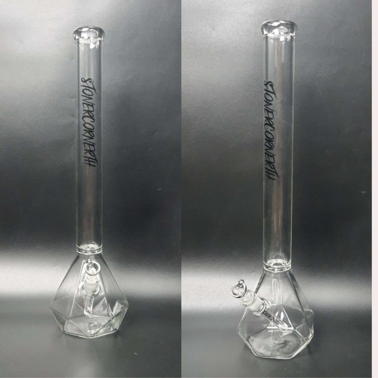 Glass Bong | STONERCORNERTH DIAMOND BONG 22 INCH