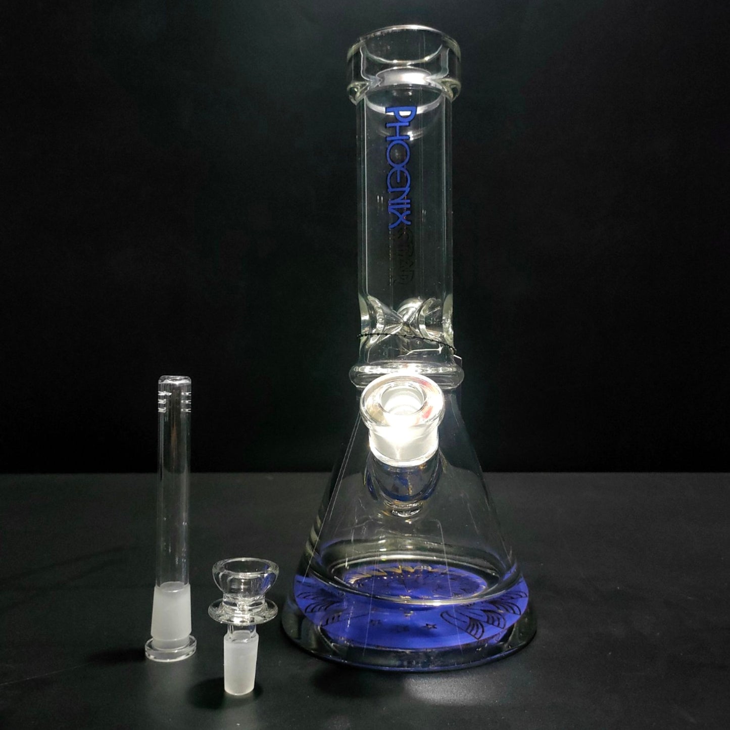 Glass Bong | PHOENIX THICKEN JOINT AND EXTRA HEAVY BASE BEAKER 12 INCH