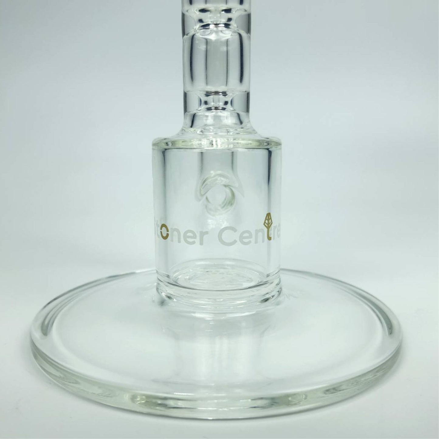 GLASS BONG | STONERCENTRE UP HIGH 12 INCH DAB RIG WITH 3 RINGS MOUTHPIECE