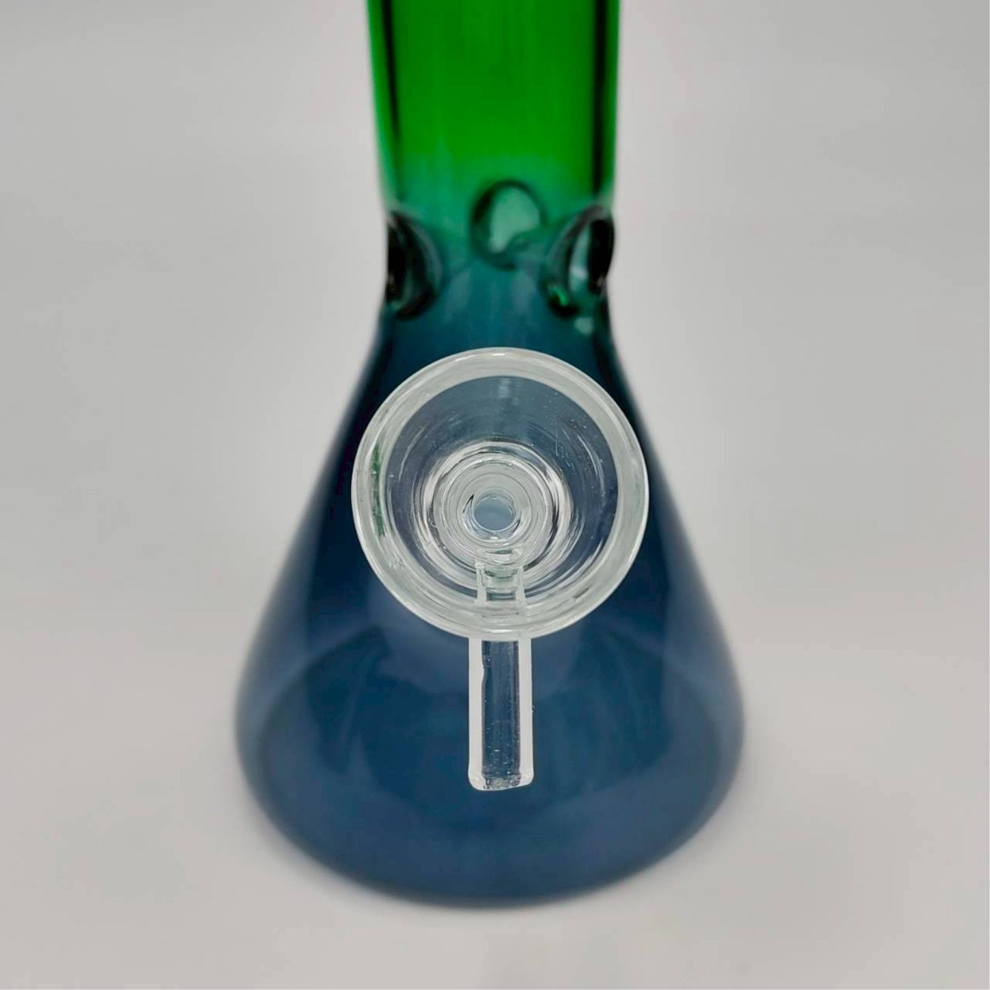 GLASS BONG | THE HULK 2-TONE BEAKER 10.5 INCH 5MM THICKNESS